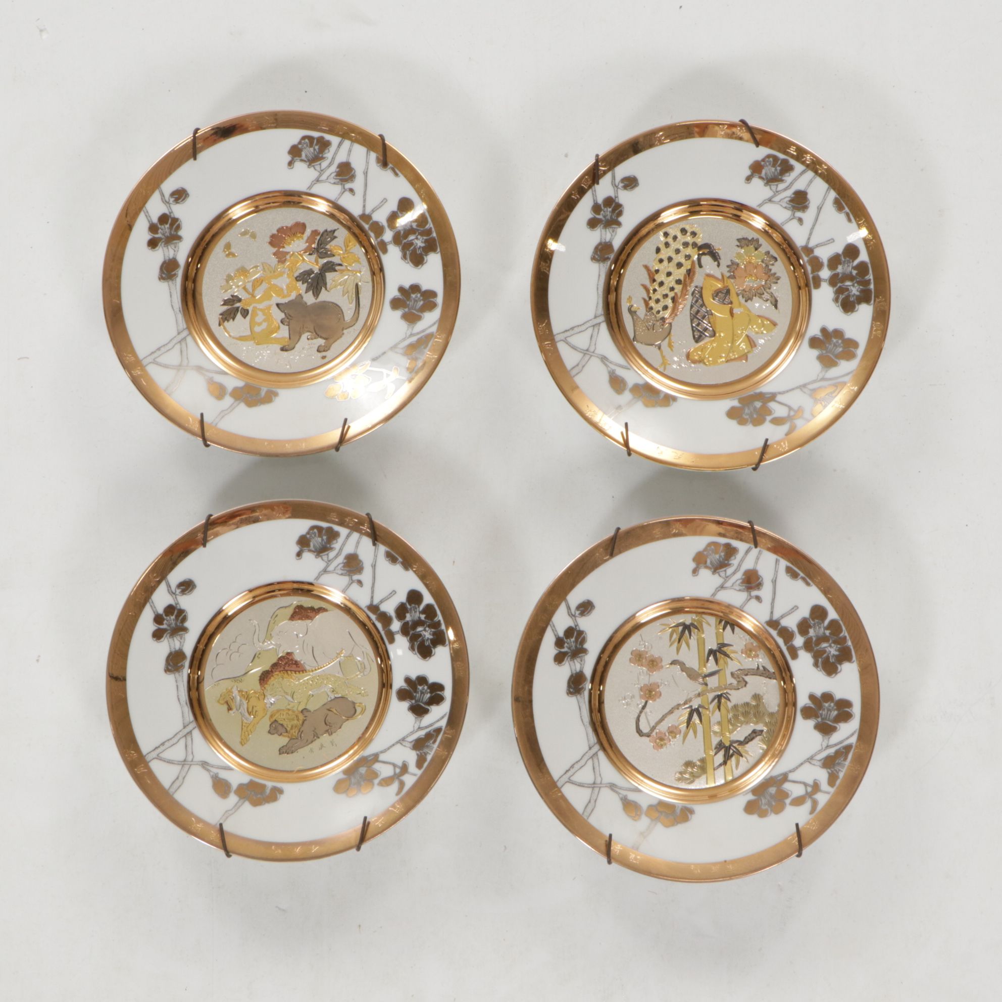 "Eternal Wishes of Good Fortune" Chokin Plate Collection & More