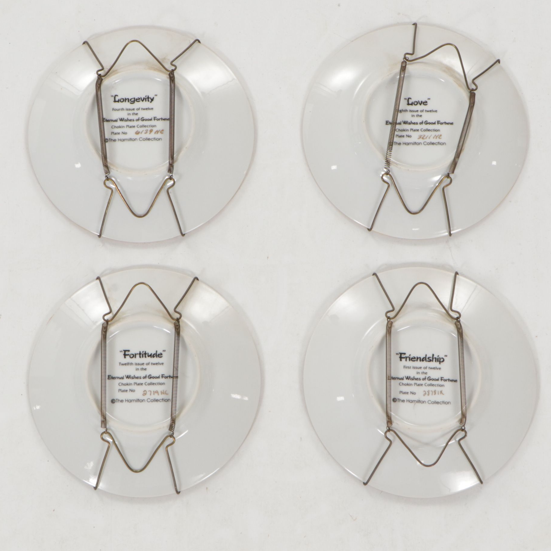 "Eternal Wishes of Good Fortune" Chokin Plate Collection & More