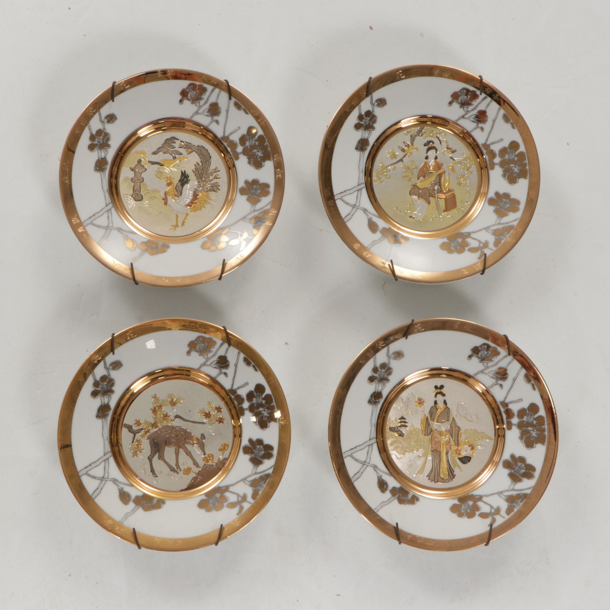 "Eternal Wishes of Good Fortune" Chokin Plate Collection & More