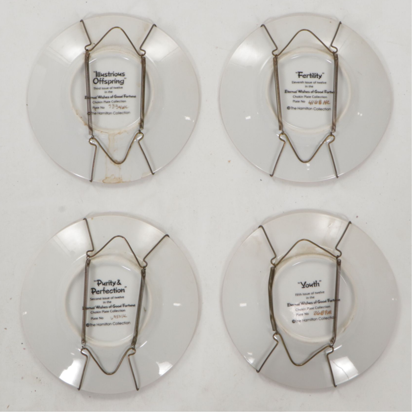 "Eternal Wishes of Good Fortune" Chokin Plate Collection & More