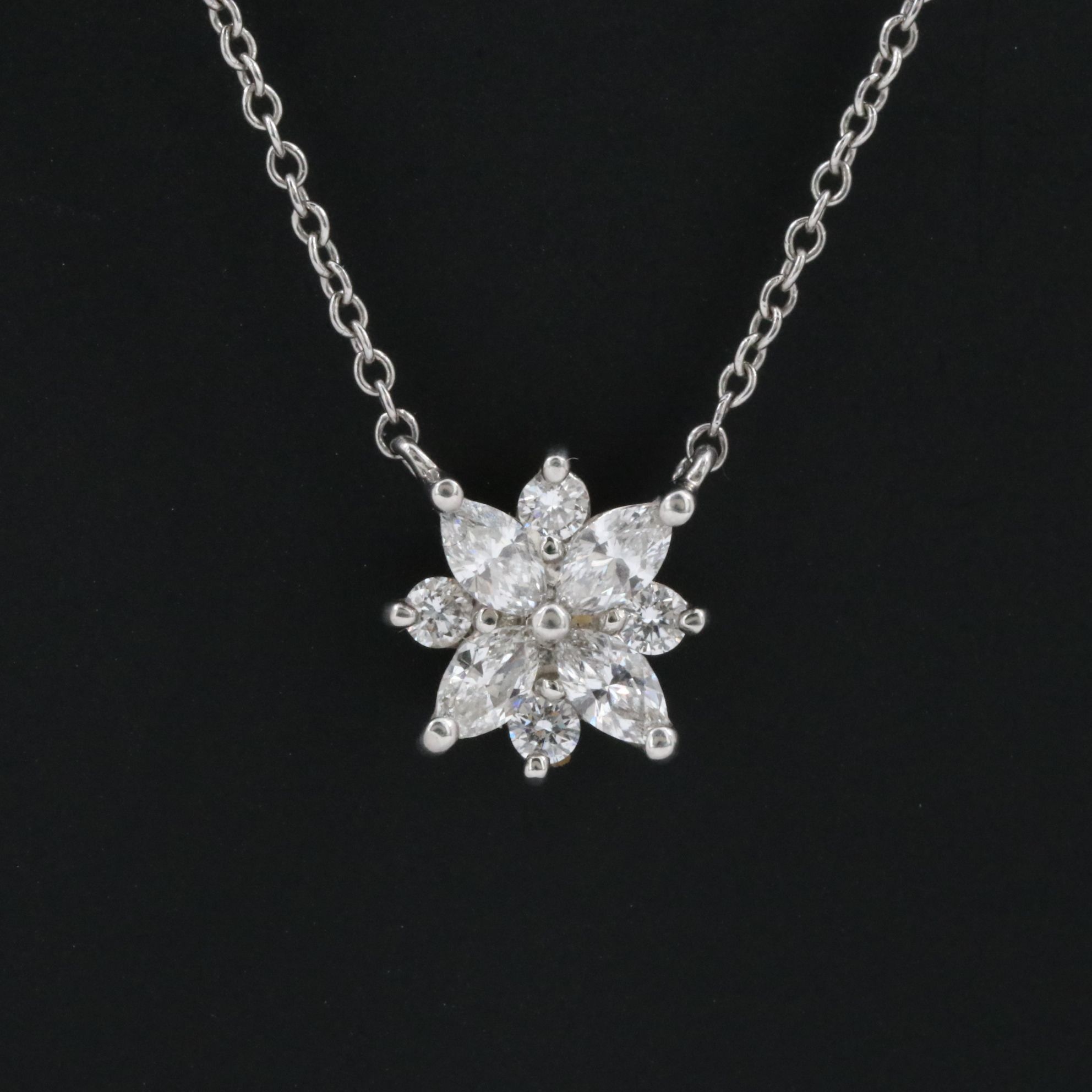 Tiffany & Co. Platinum 0.39 CTW Diamond Necklace