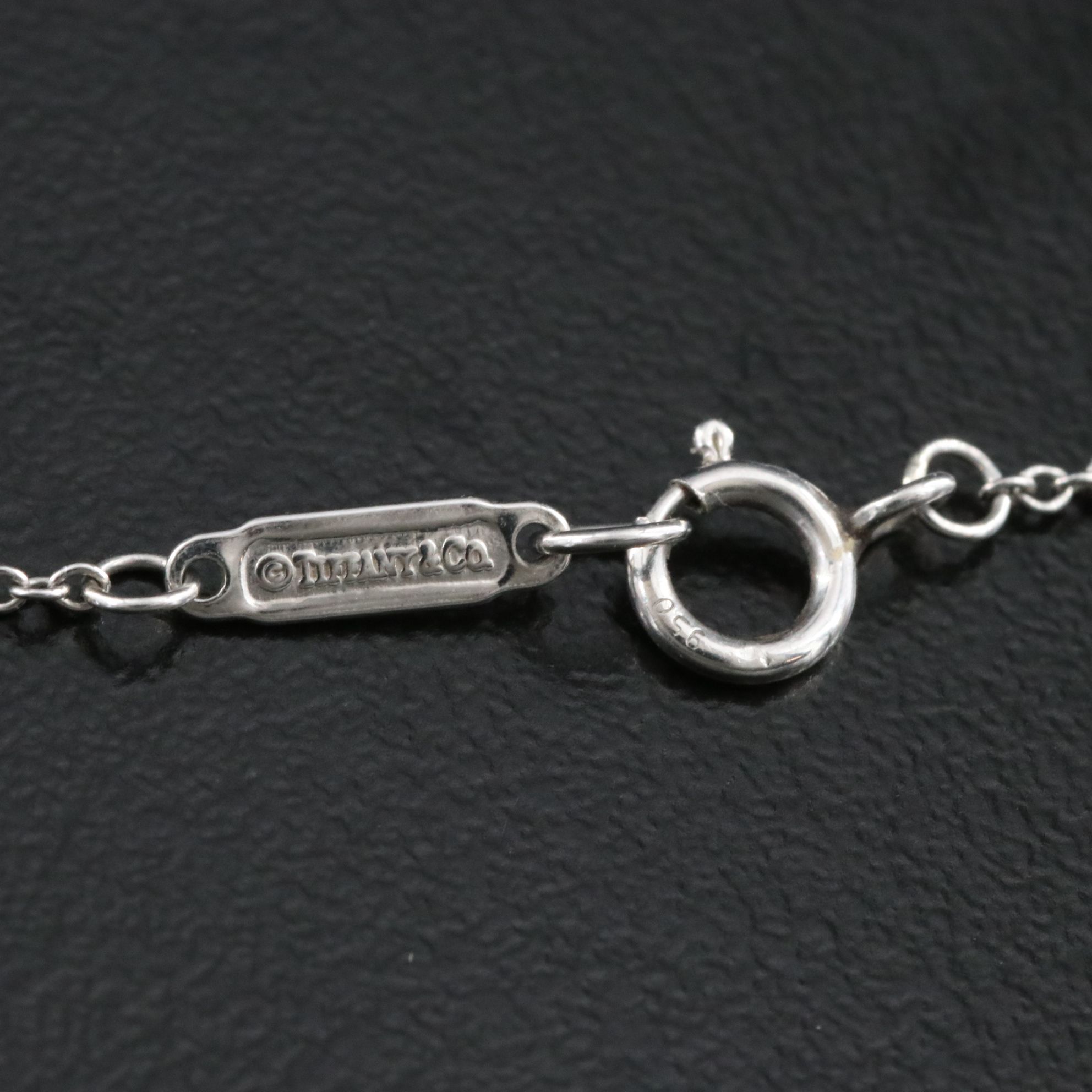 Tiffany & Co. Platinum 0.39 CTW Diamond Necklace