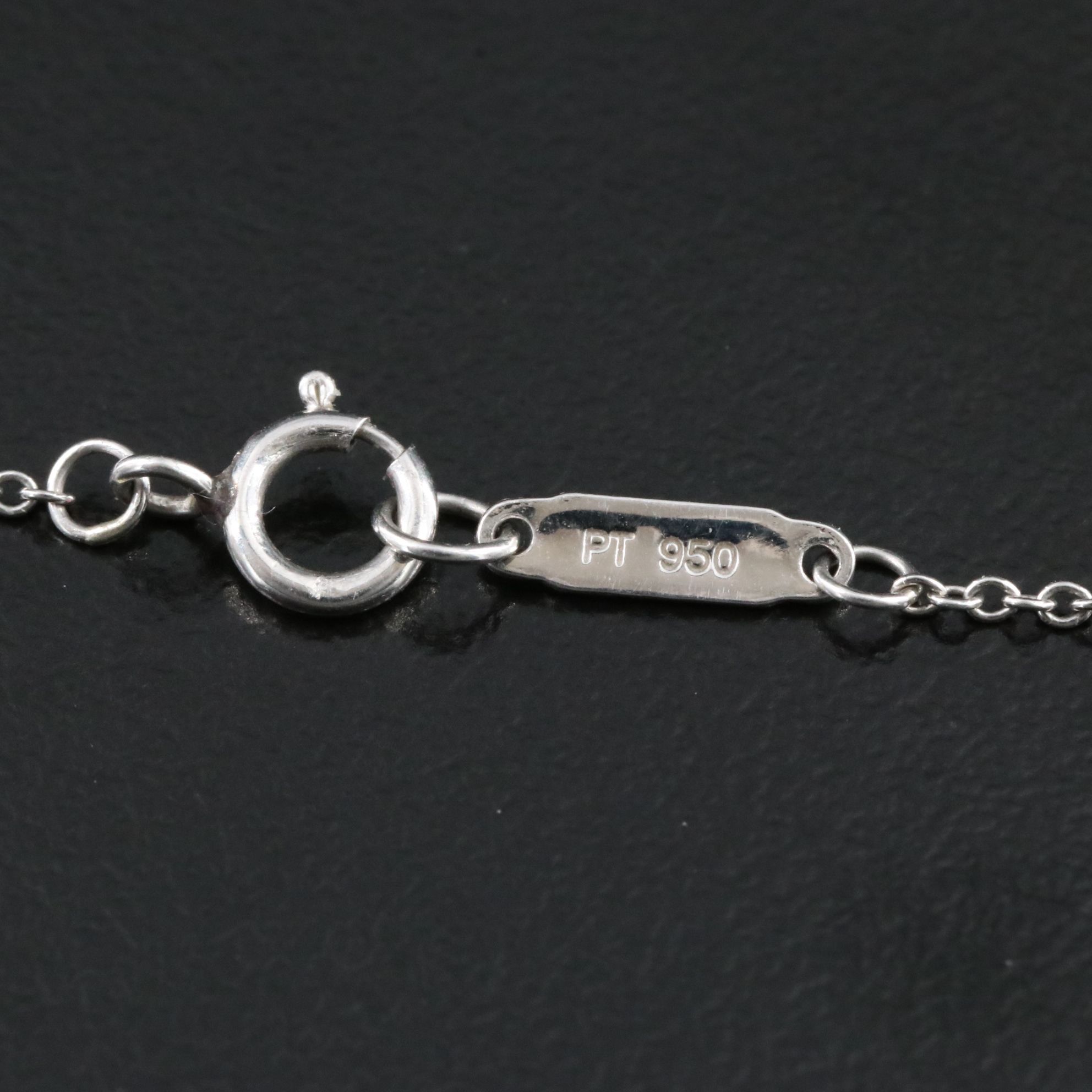 Tiffany & Co. Platinum 0.39 CTW Diamond Necklace