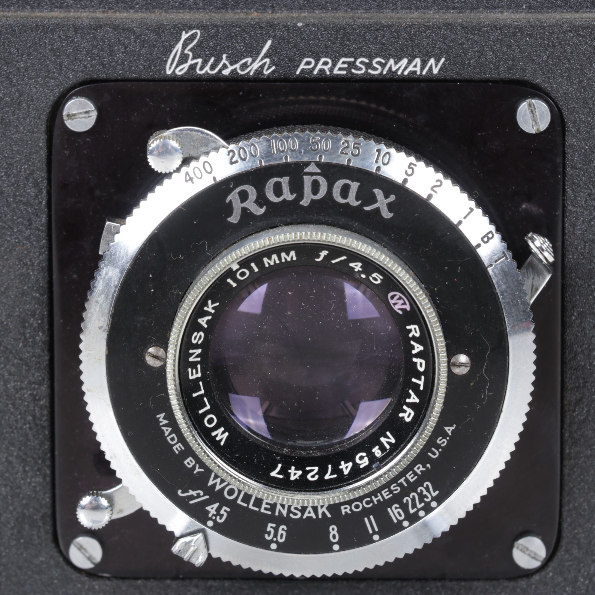 Busch Pressman Model C Press Camera, Mid-20th Century