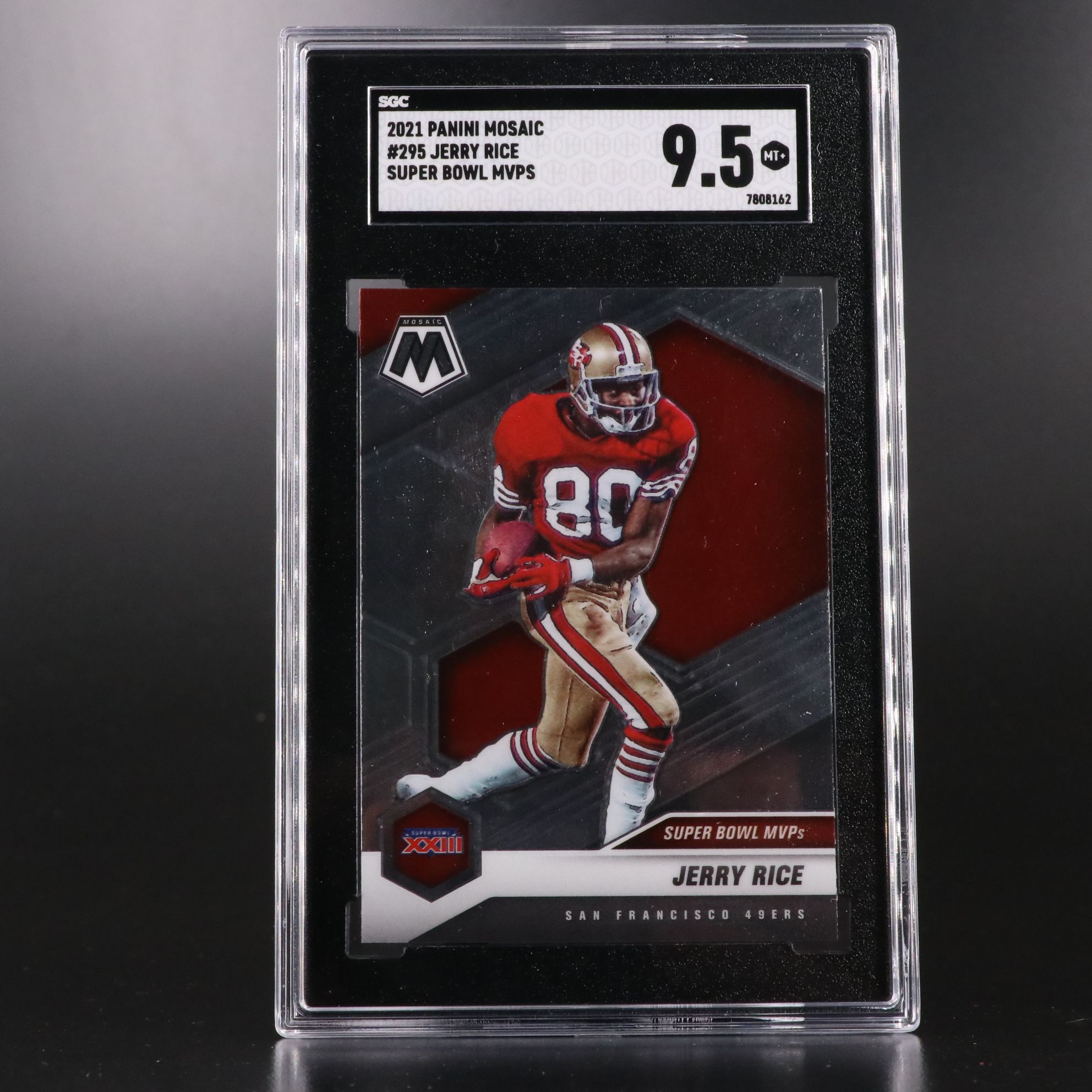 Joe Montana and Jerry Rice SGC Graded San Francisco 49ers Football Cards