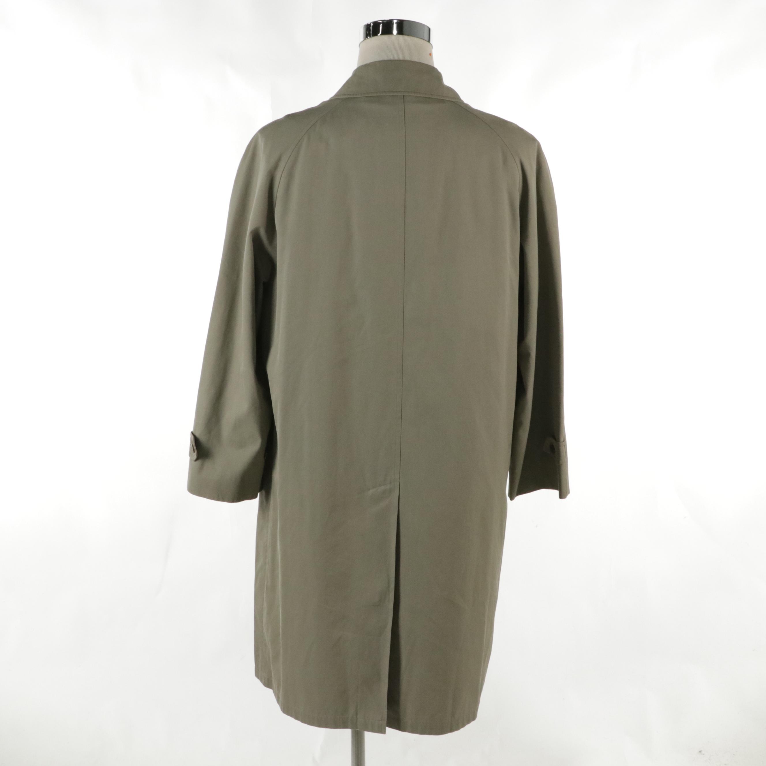 Men's Burberry London Raincoat with Liner