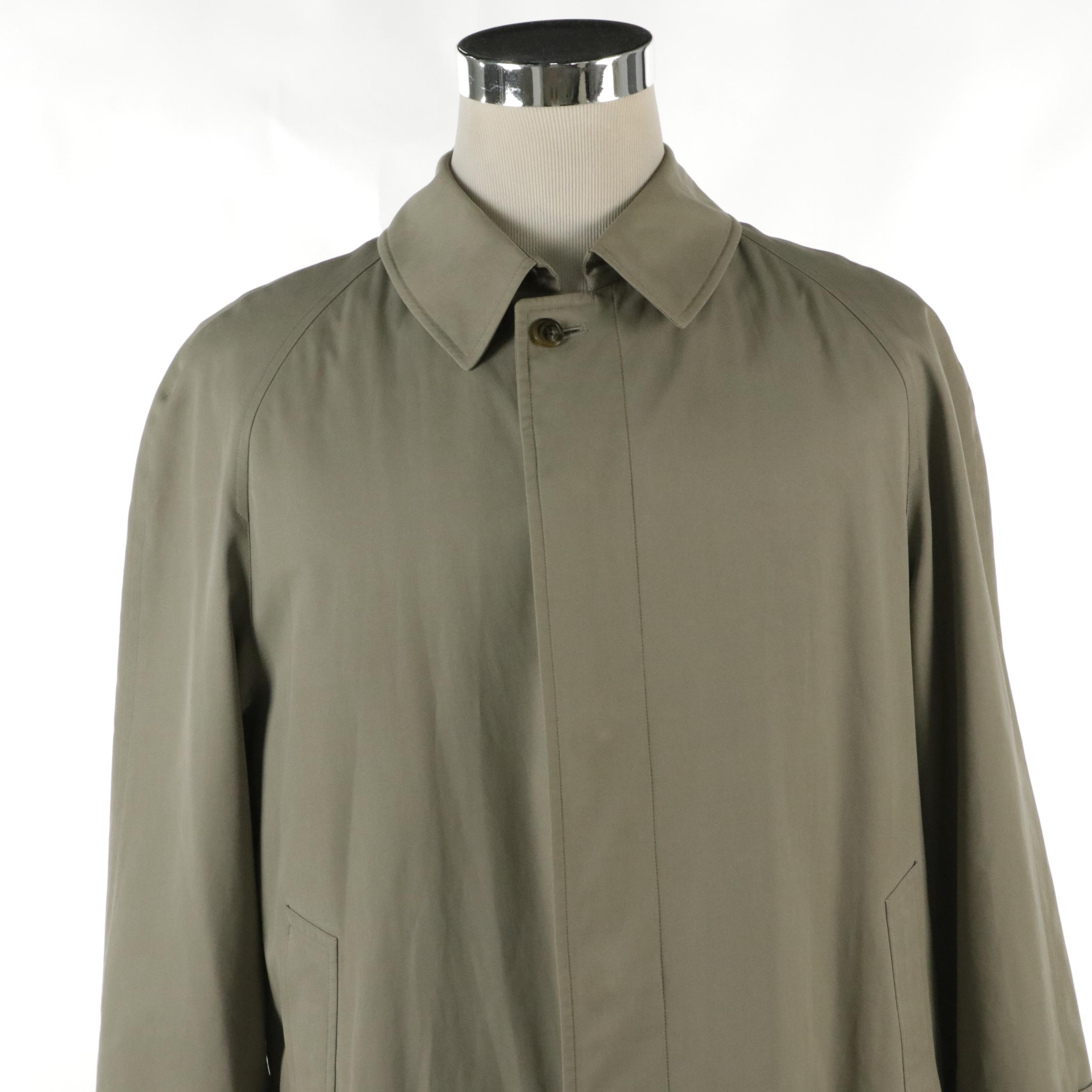 Men's Burberry London Raincoat with Liner
