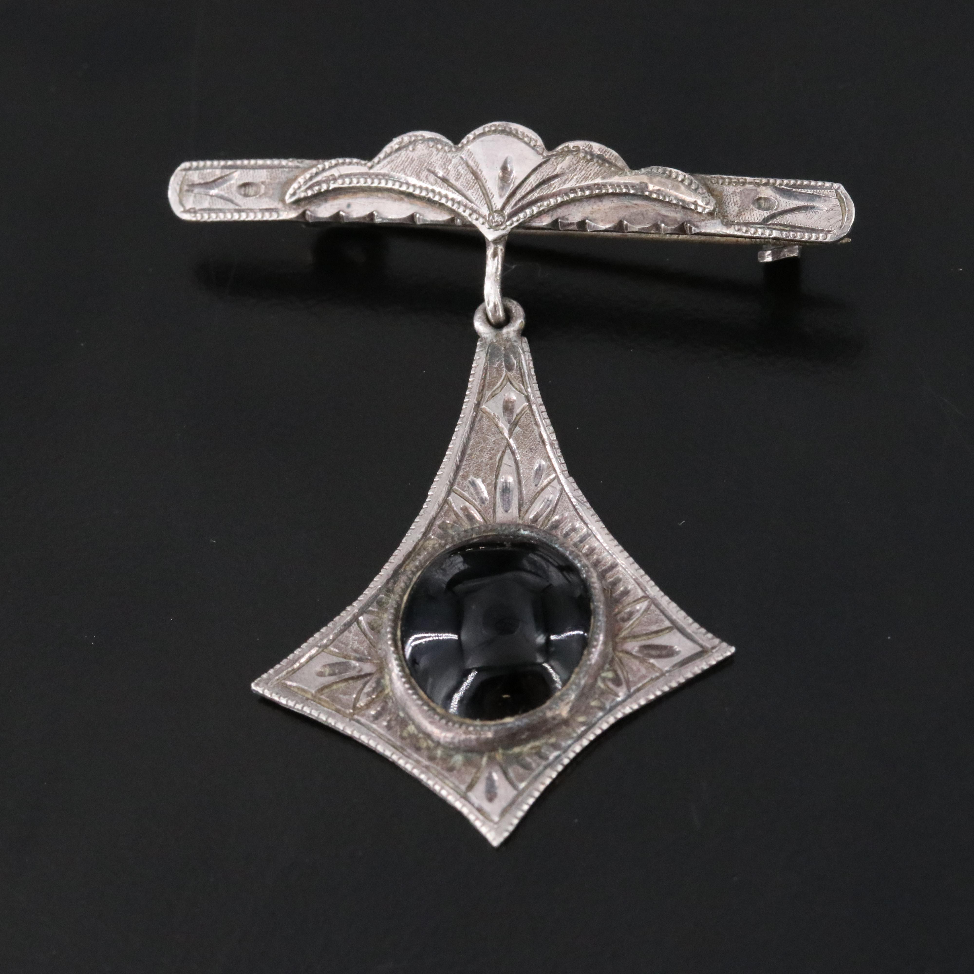 Vintage Sterling Bar Pin