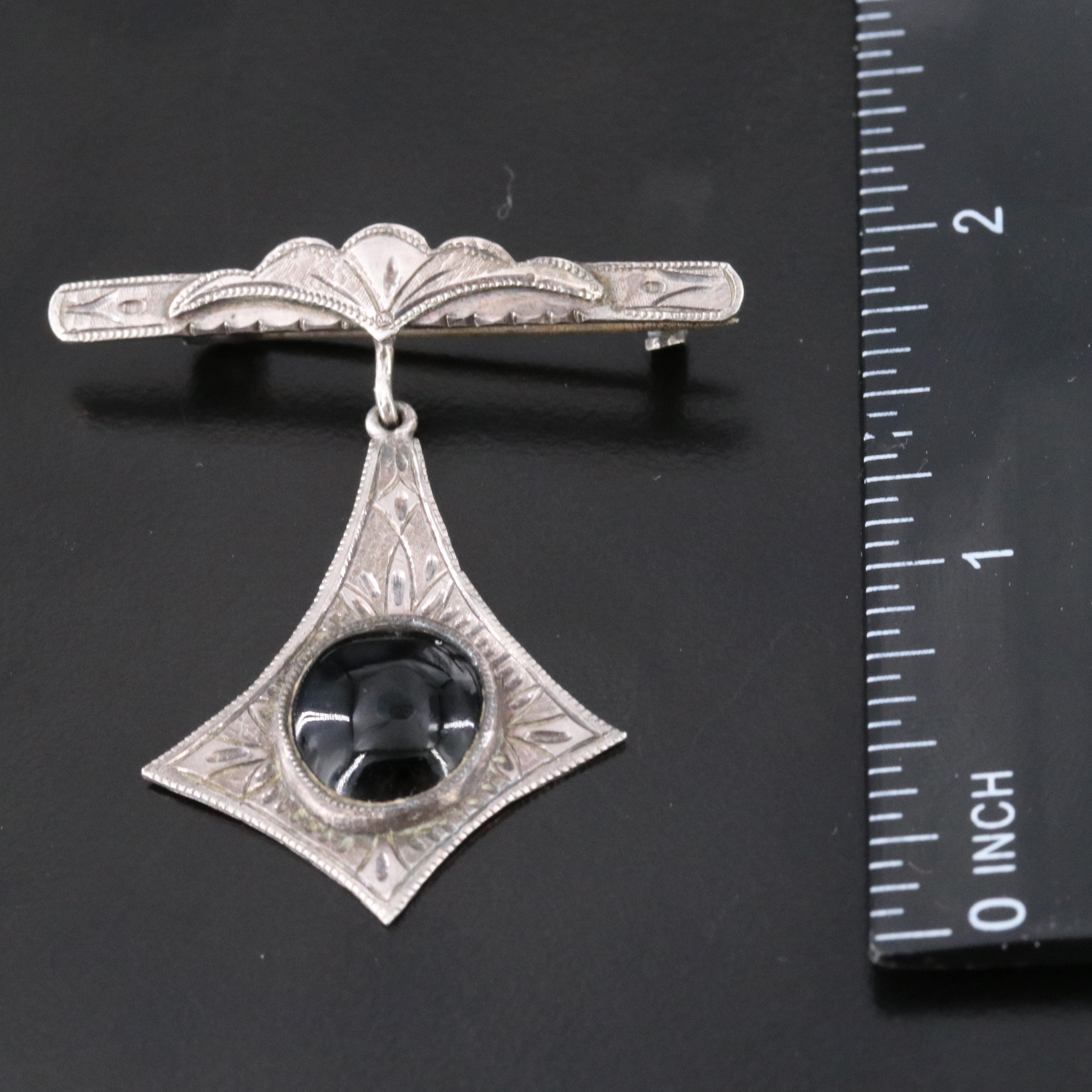 Vintage Sterling Bar Pin