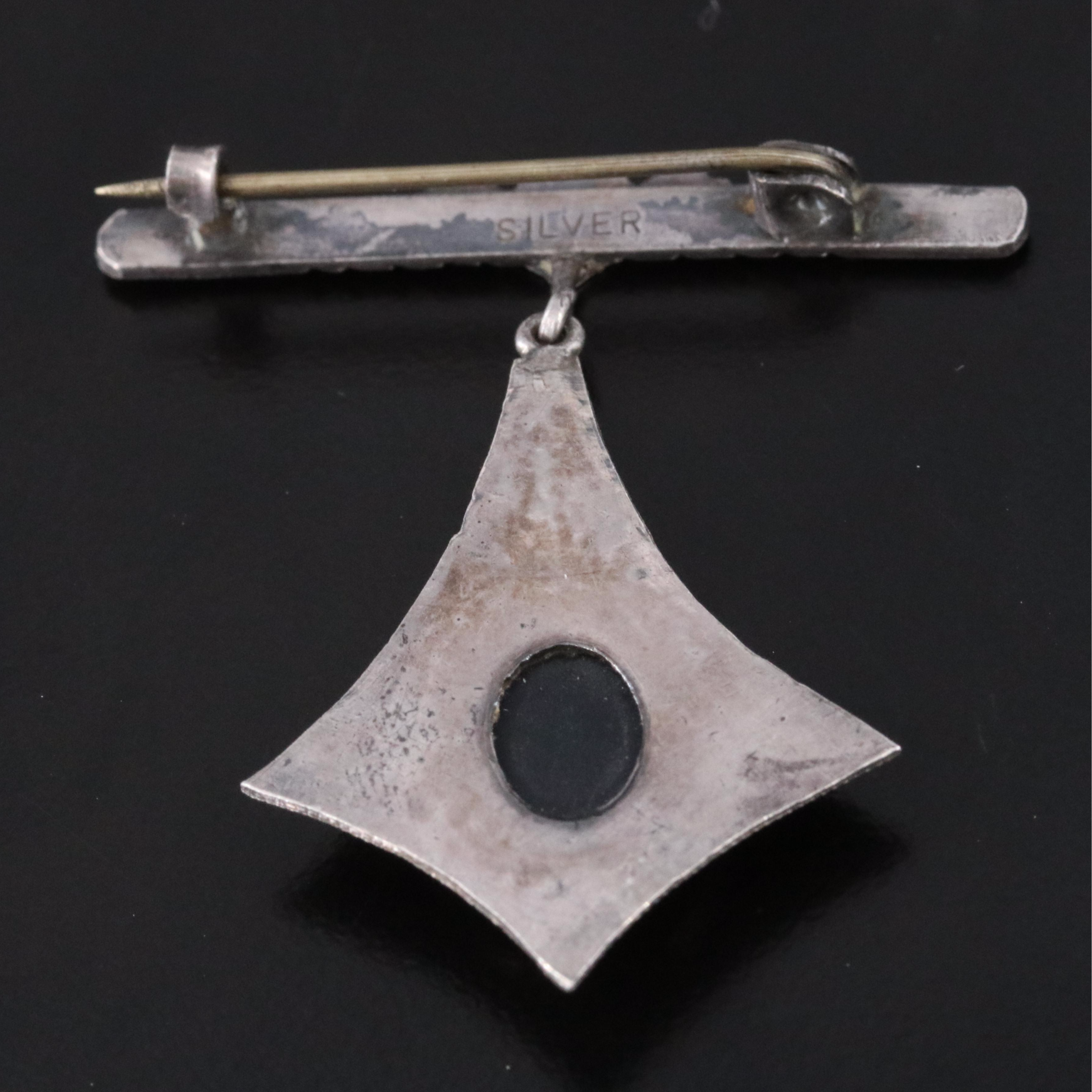 Vintage Sterling Bar Pin