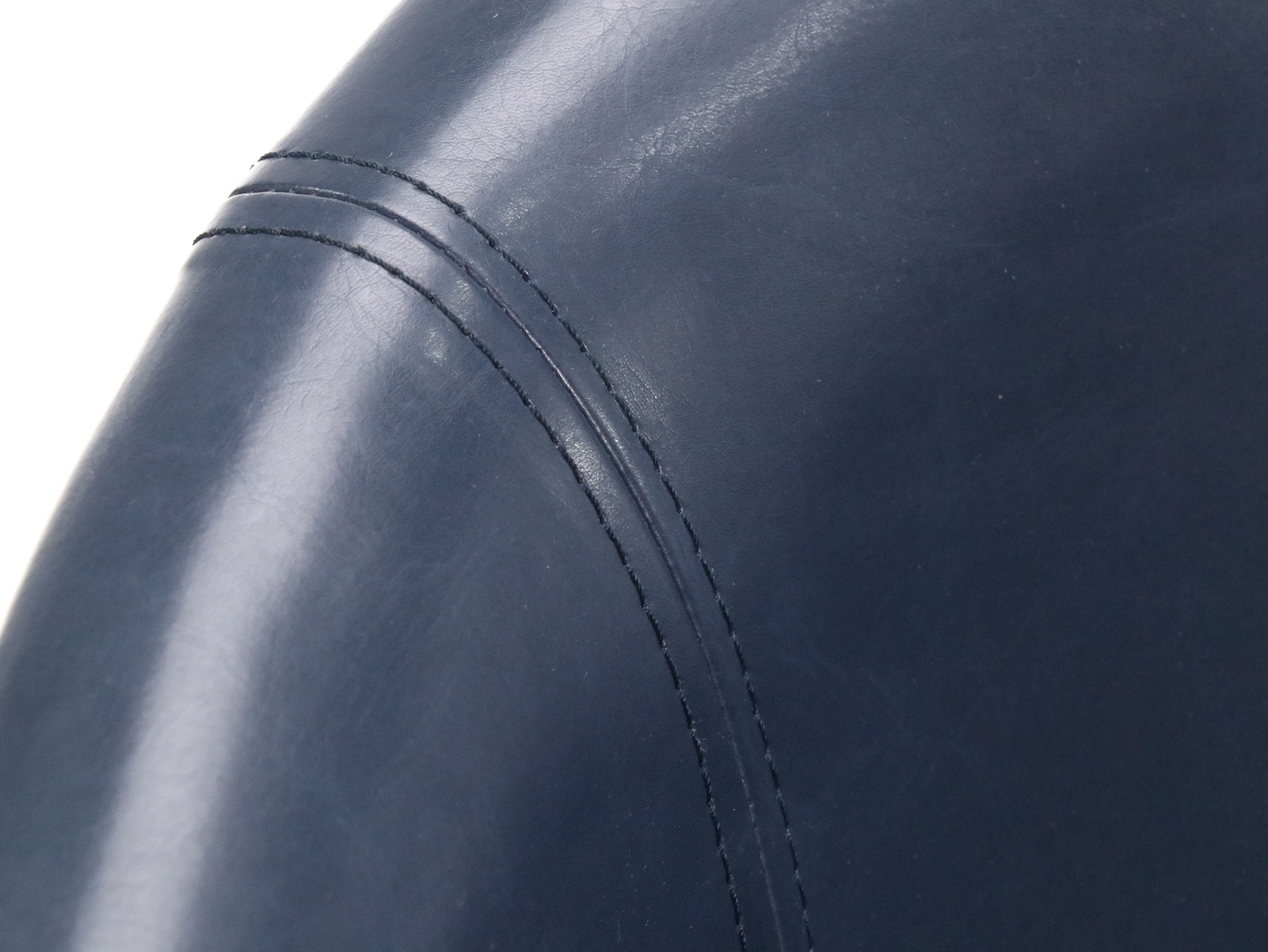 Set of Four Frontgate Modern Low Back "Sloan" Barstools