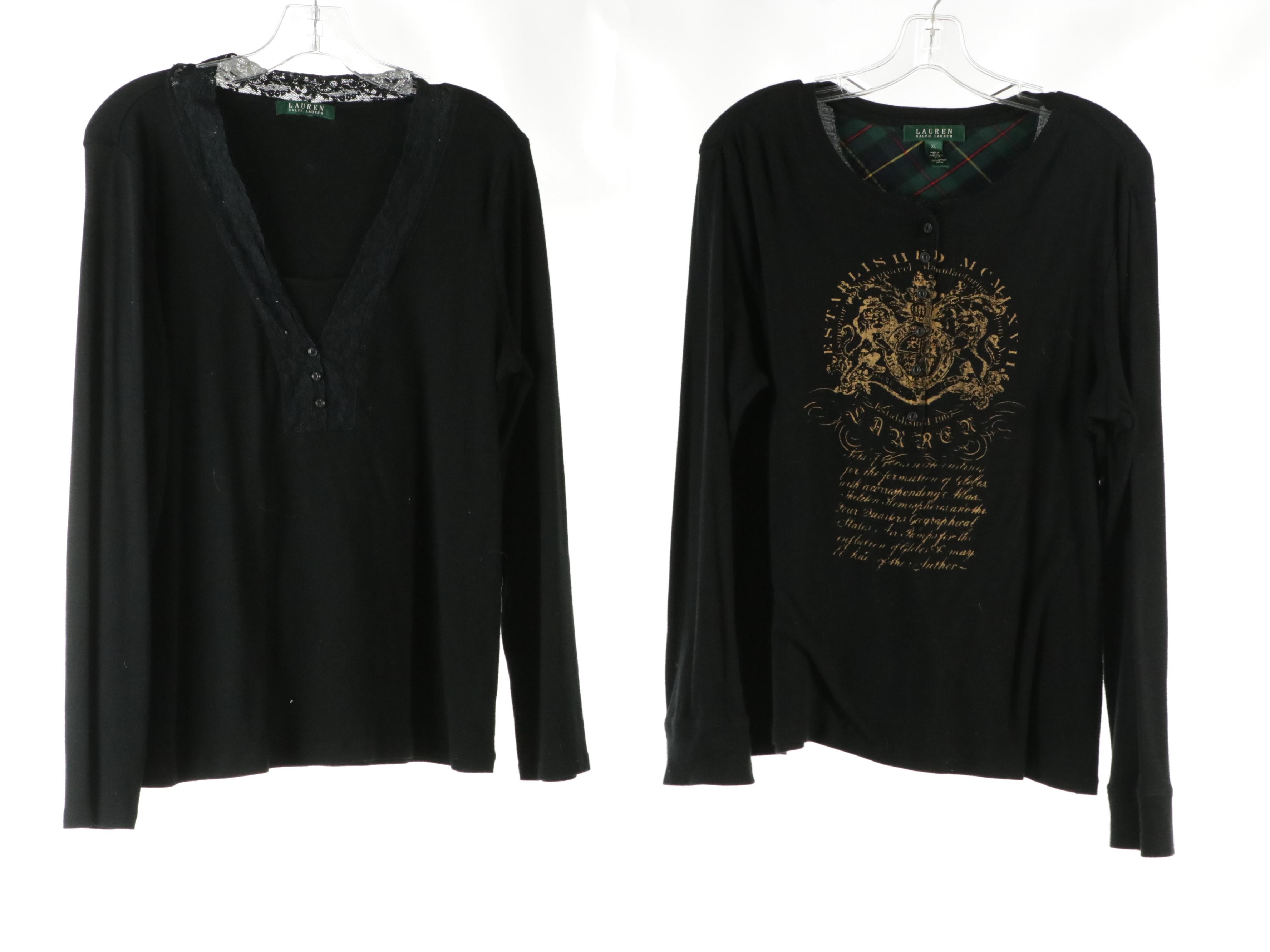 Lauren Ralph Lauren Wool/Rabbit Hair Blend Cardigan, Long Sleeve Tops and More