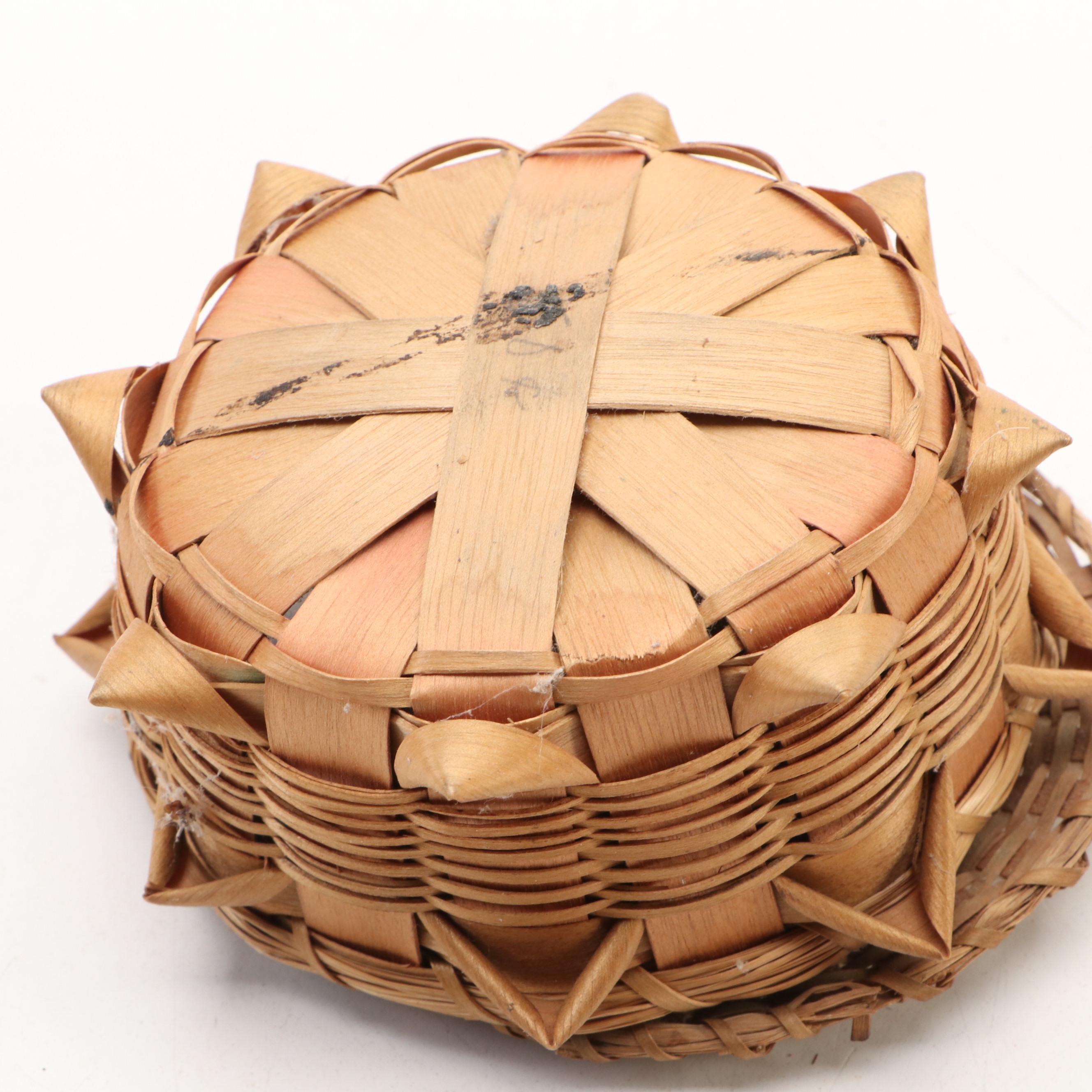 Handwoven Small Basket Boxes