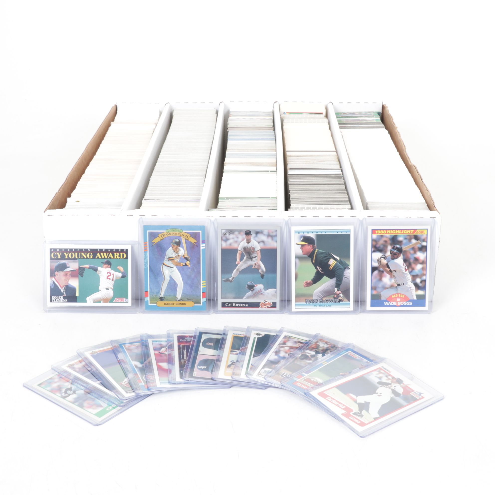 Roger Clemens, Barry Bonds & Other Baseball Trading Cards