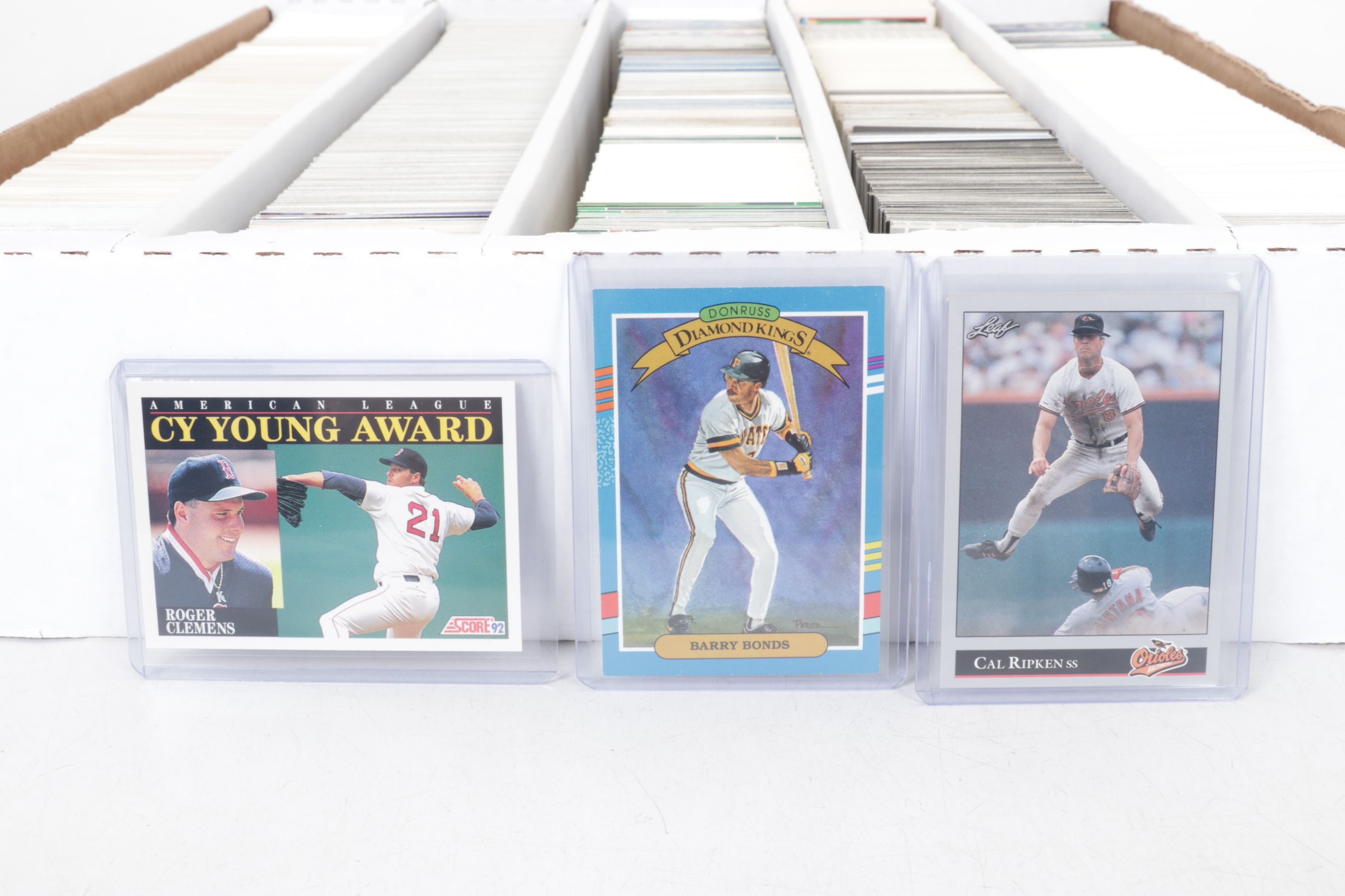 Roger Clemens, Barry Bonds & Other Baseball Trading Cards