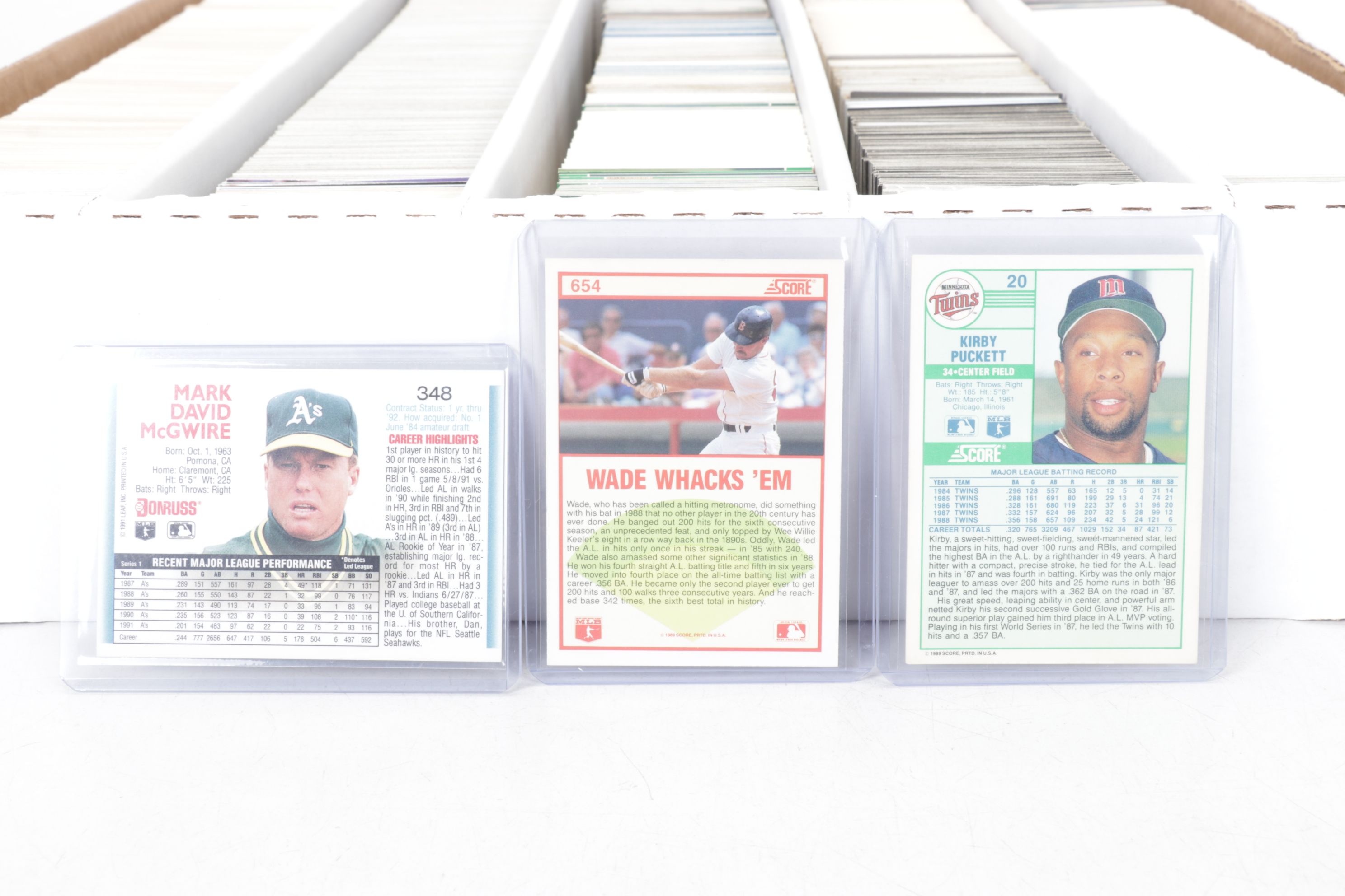 Roger Clemens, Barry Bonds & Other Baseball Trading Cards