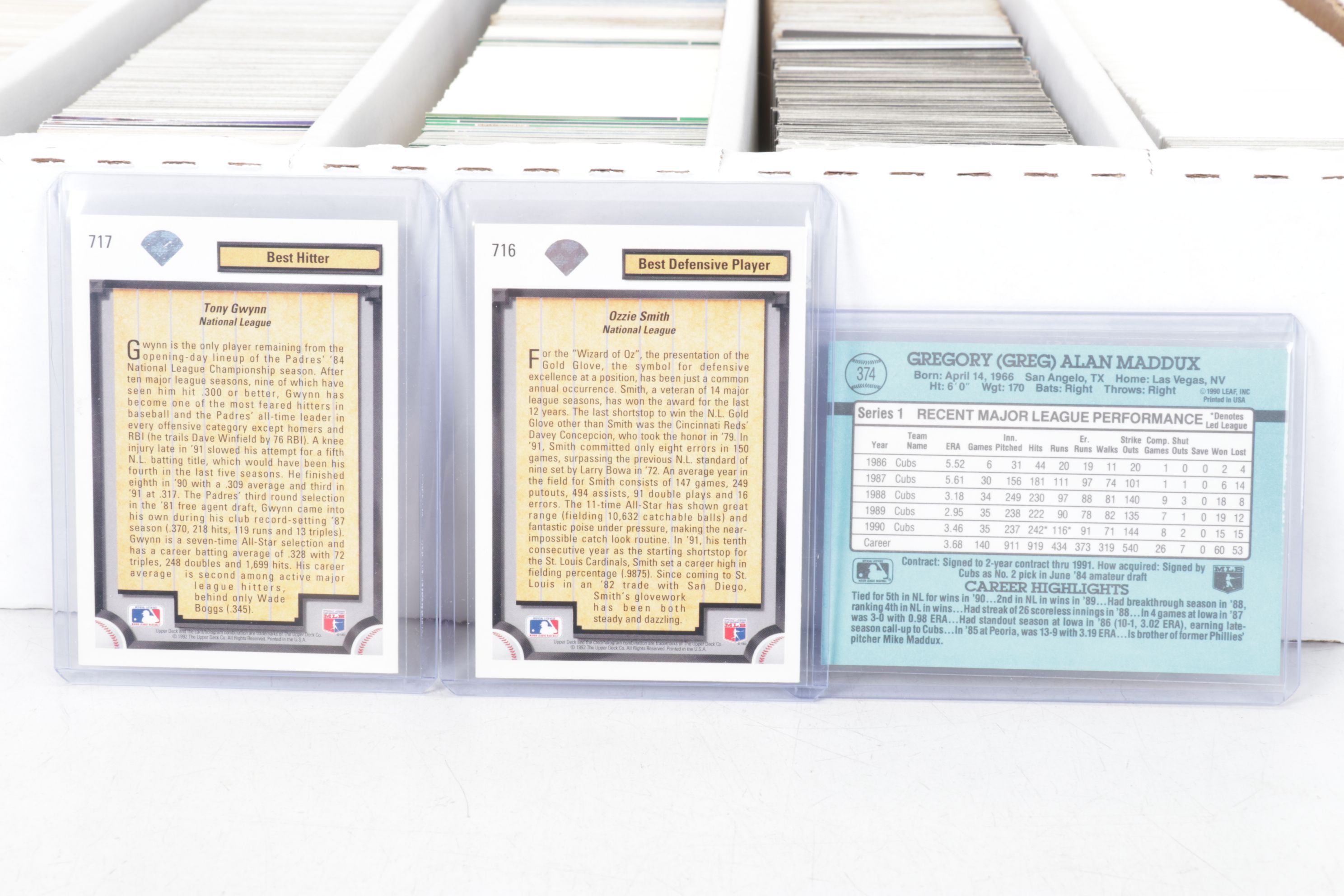 Roger Clemens, Barry Bonds & Other Baseball Trading Cards