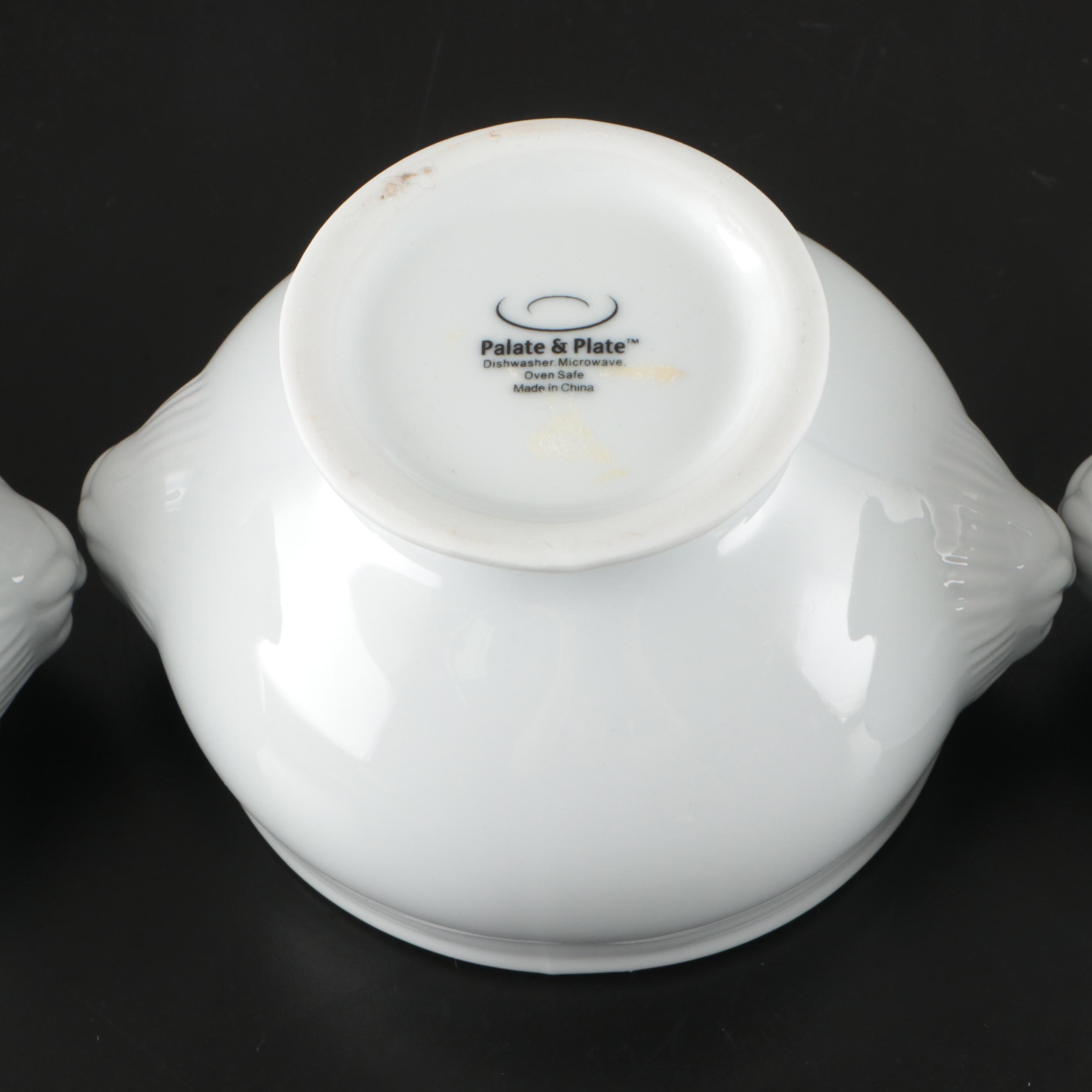 Palate and Plate Ceramic Soup Bowls