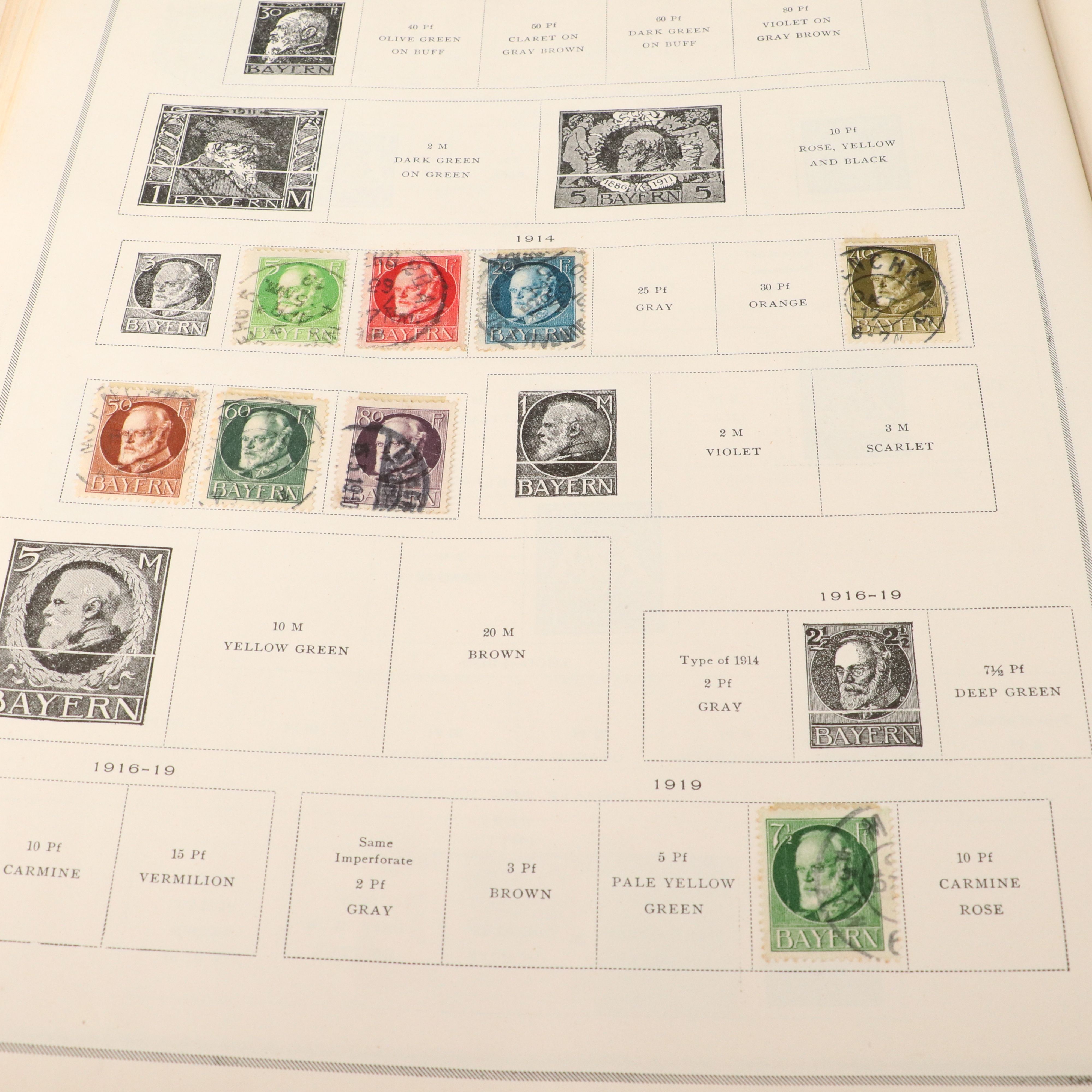 Stamp Collection Including Scott's International Postage Stamp Album