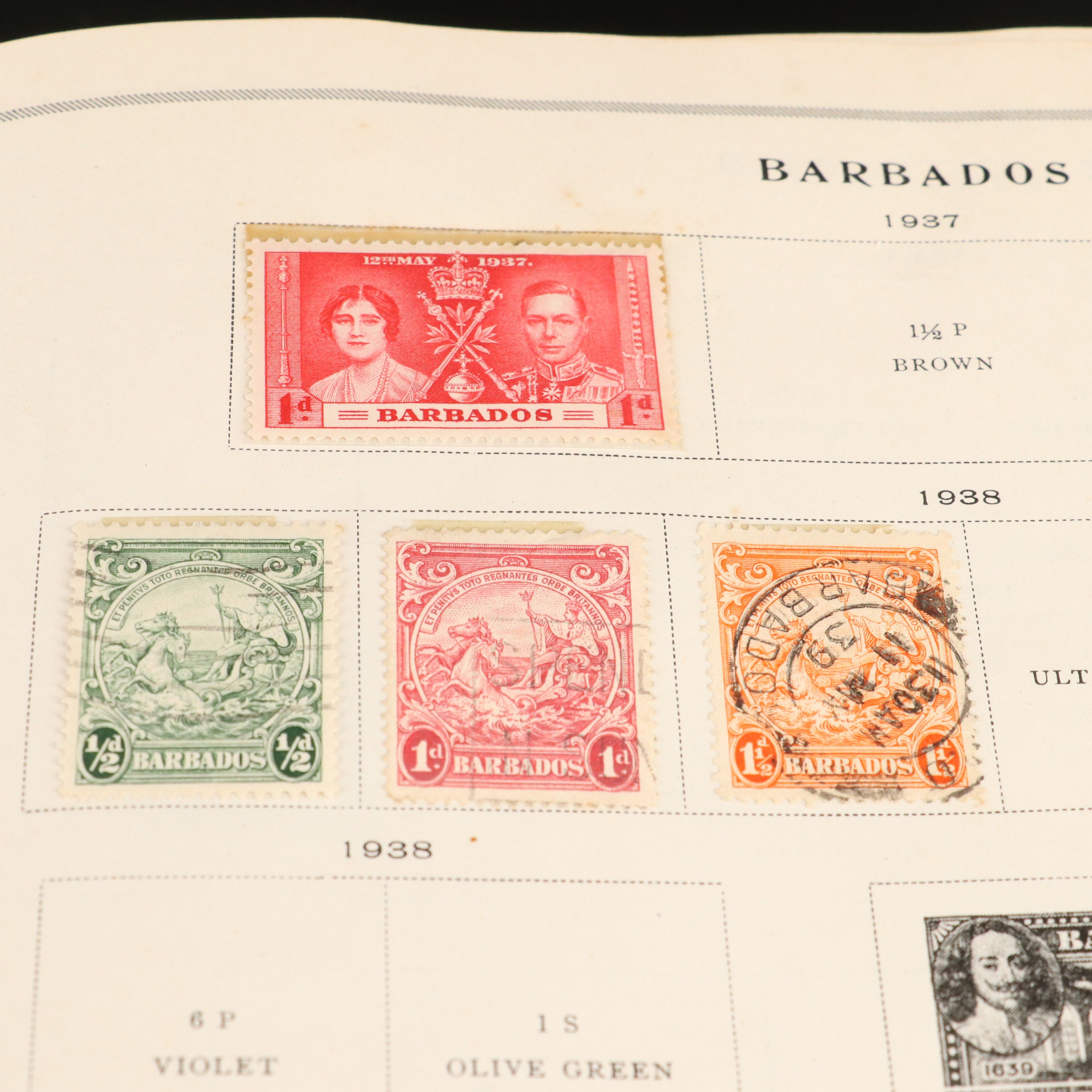 Stamp Collection Including Scott's International Postage Stamp Album