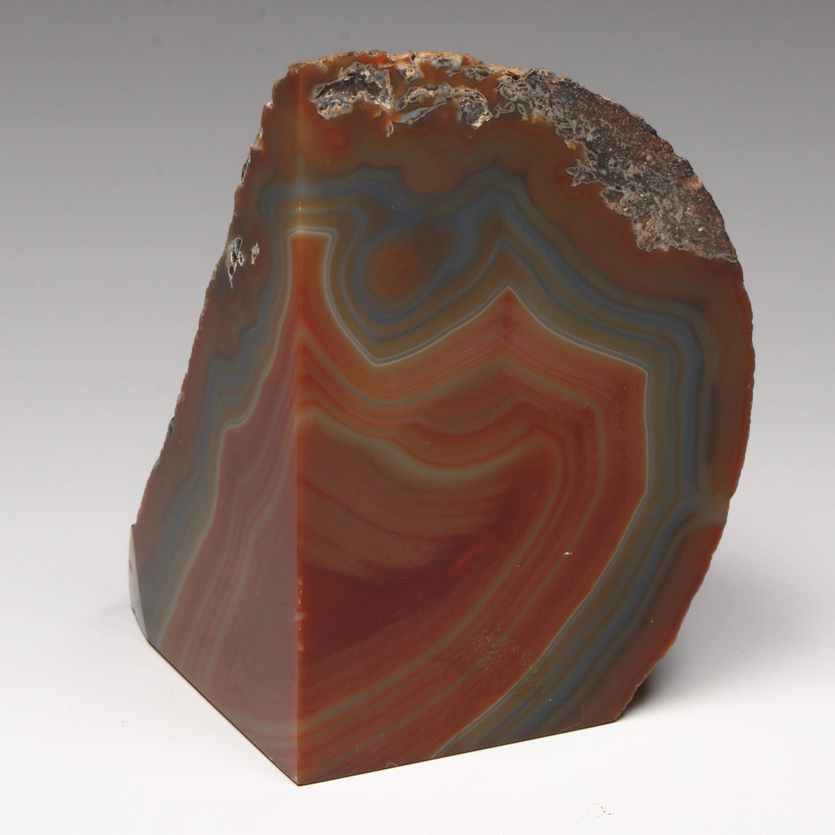 Cut and Polished Agate Specimen