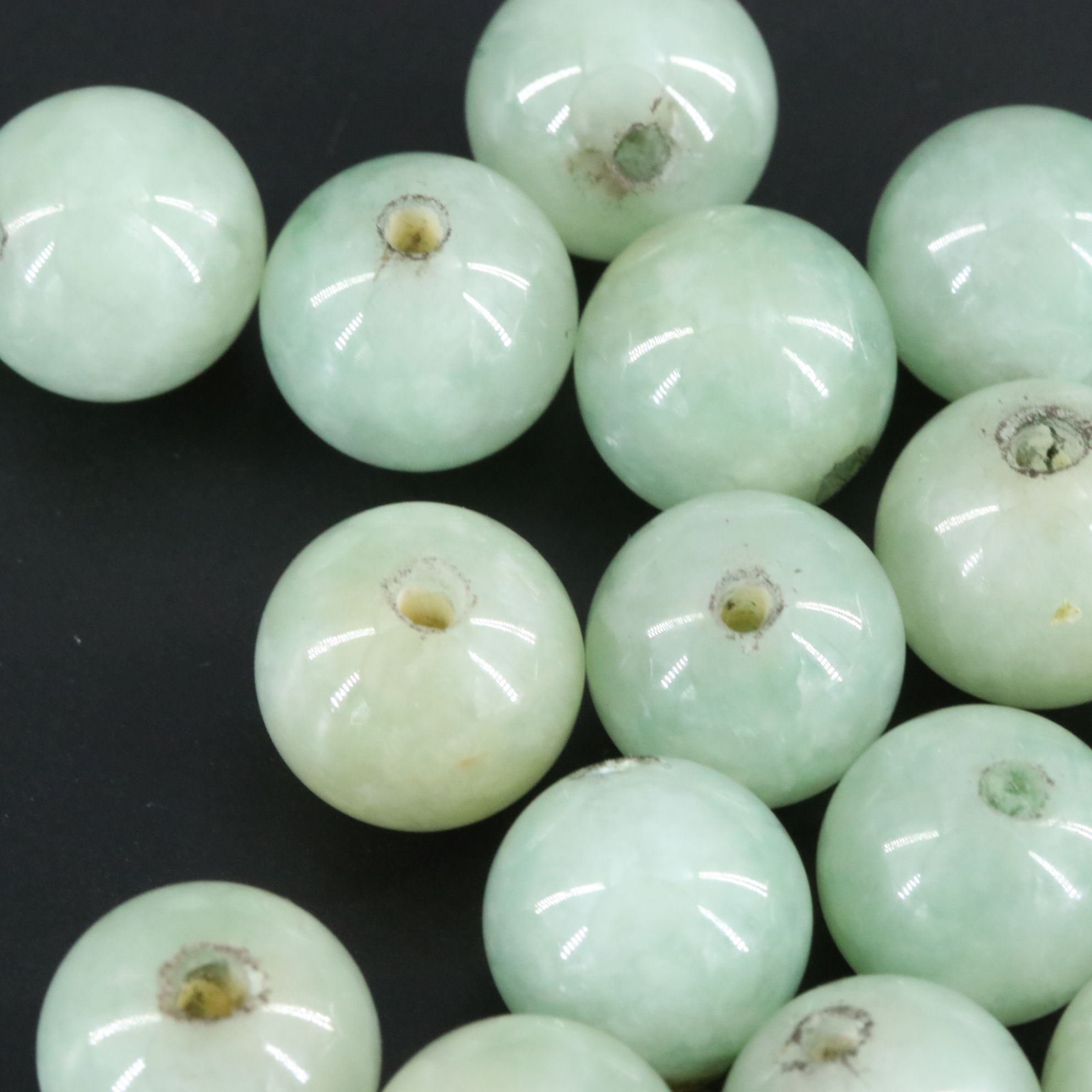 Loose Jadeite Bead Lot