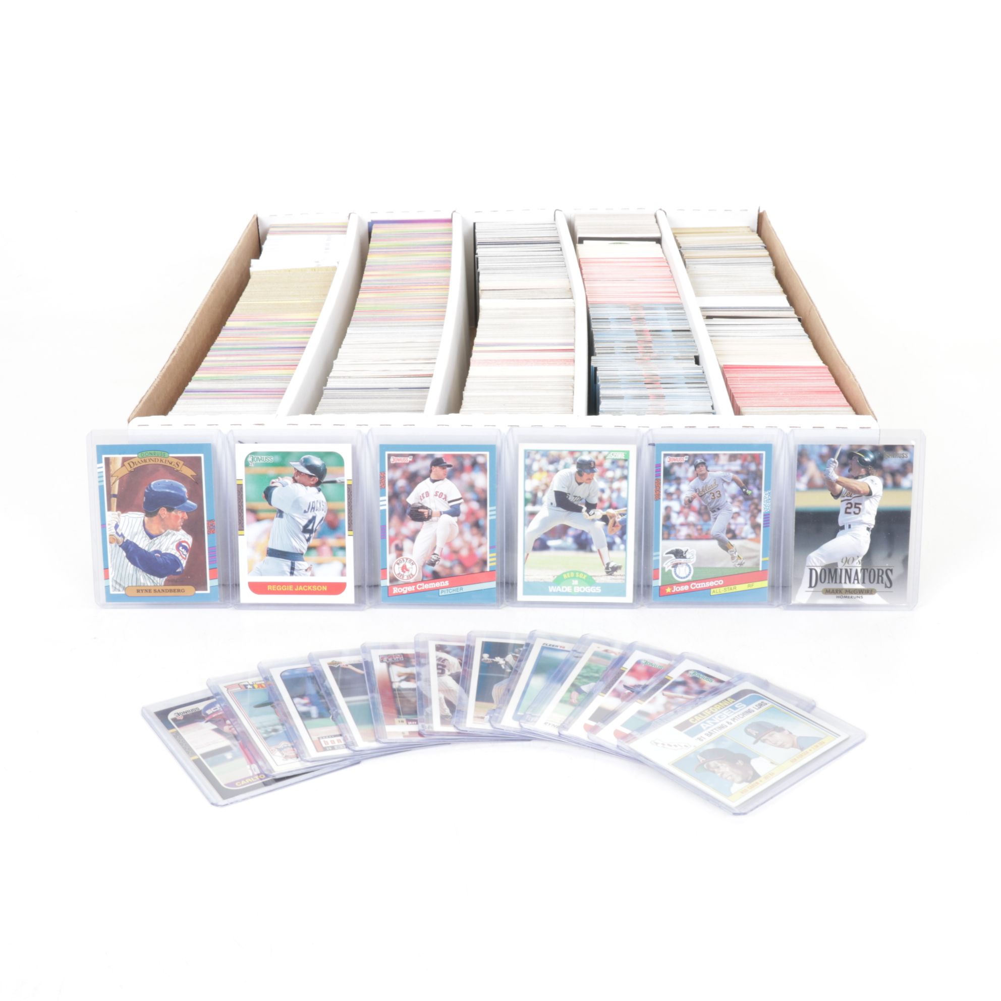 Ryne Sandberg, Reggie Jackson & Other Baseball Trading Cards