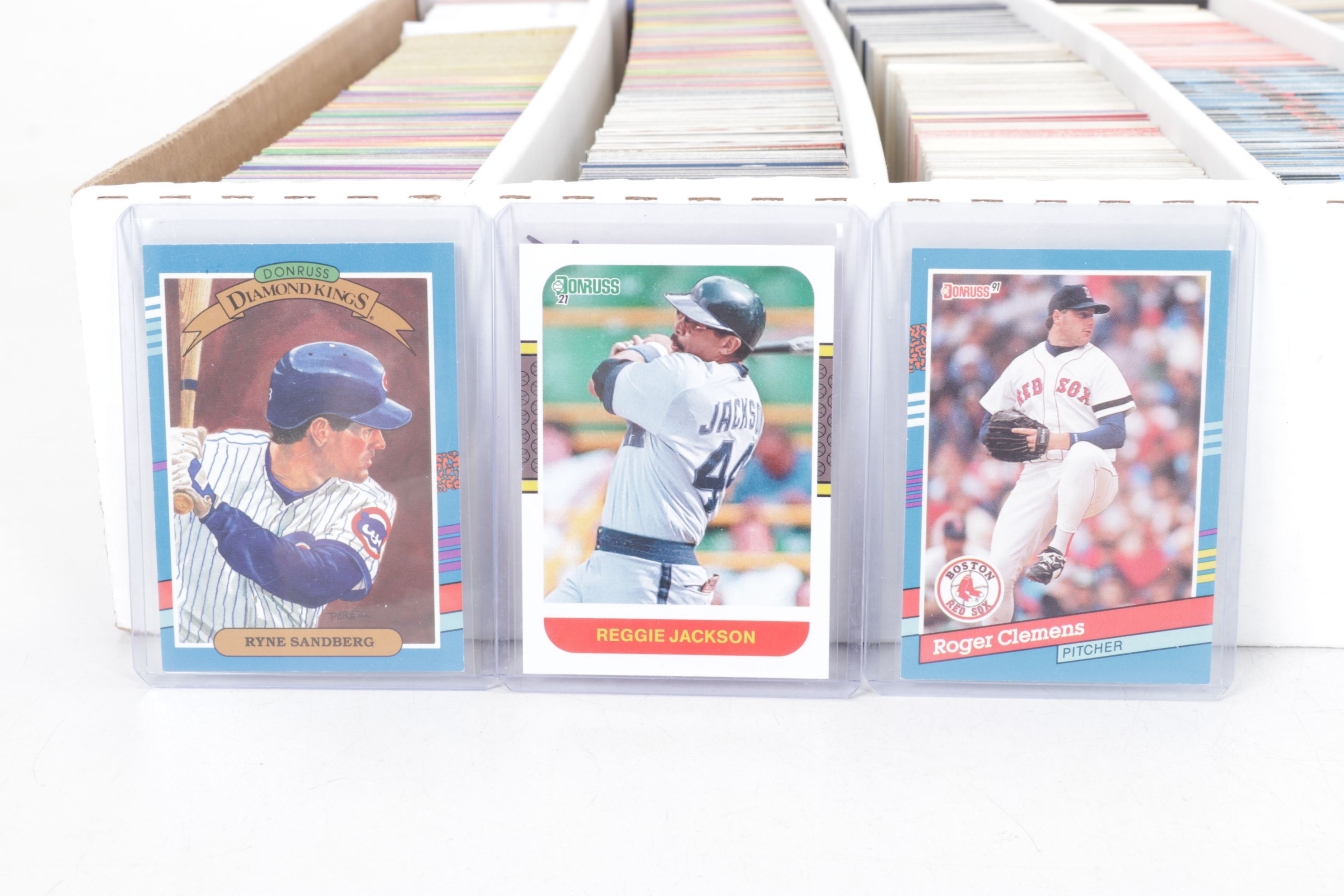 Ryne Sandberg, Reggie Jackson & Other Baseball Trading Cards