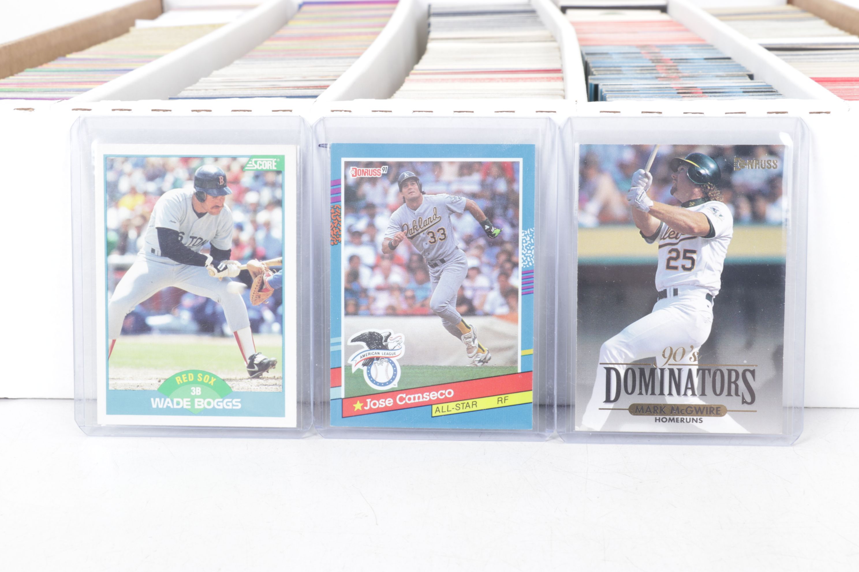 Ryne Sandberg, Reggie Jackson & Other Baseball Trading Cards