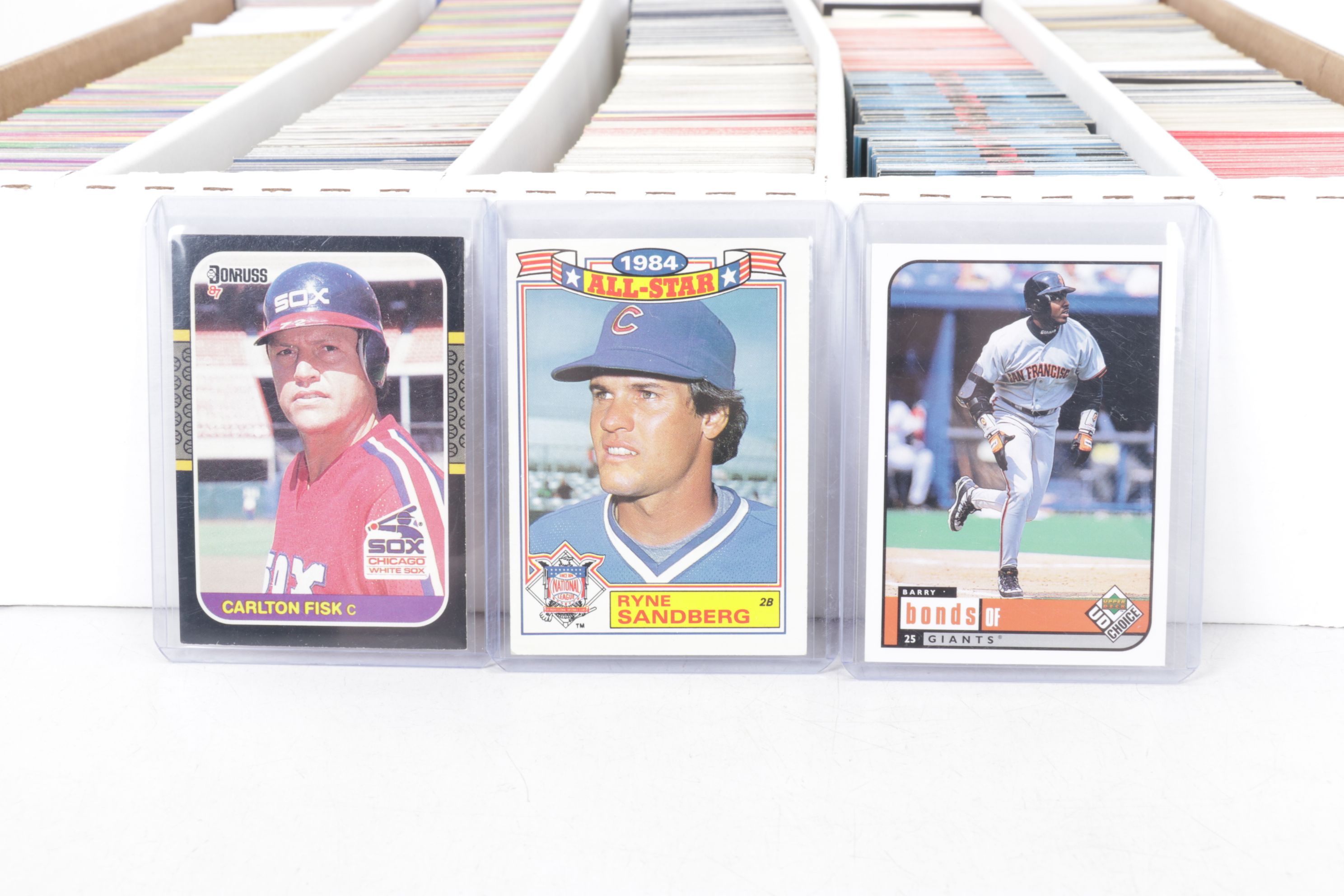 Ryne Sandberg, Reggie Jackson & Other Baseball Trading Cards