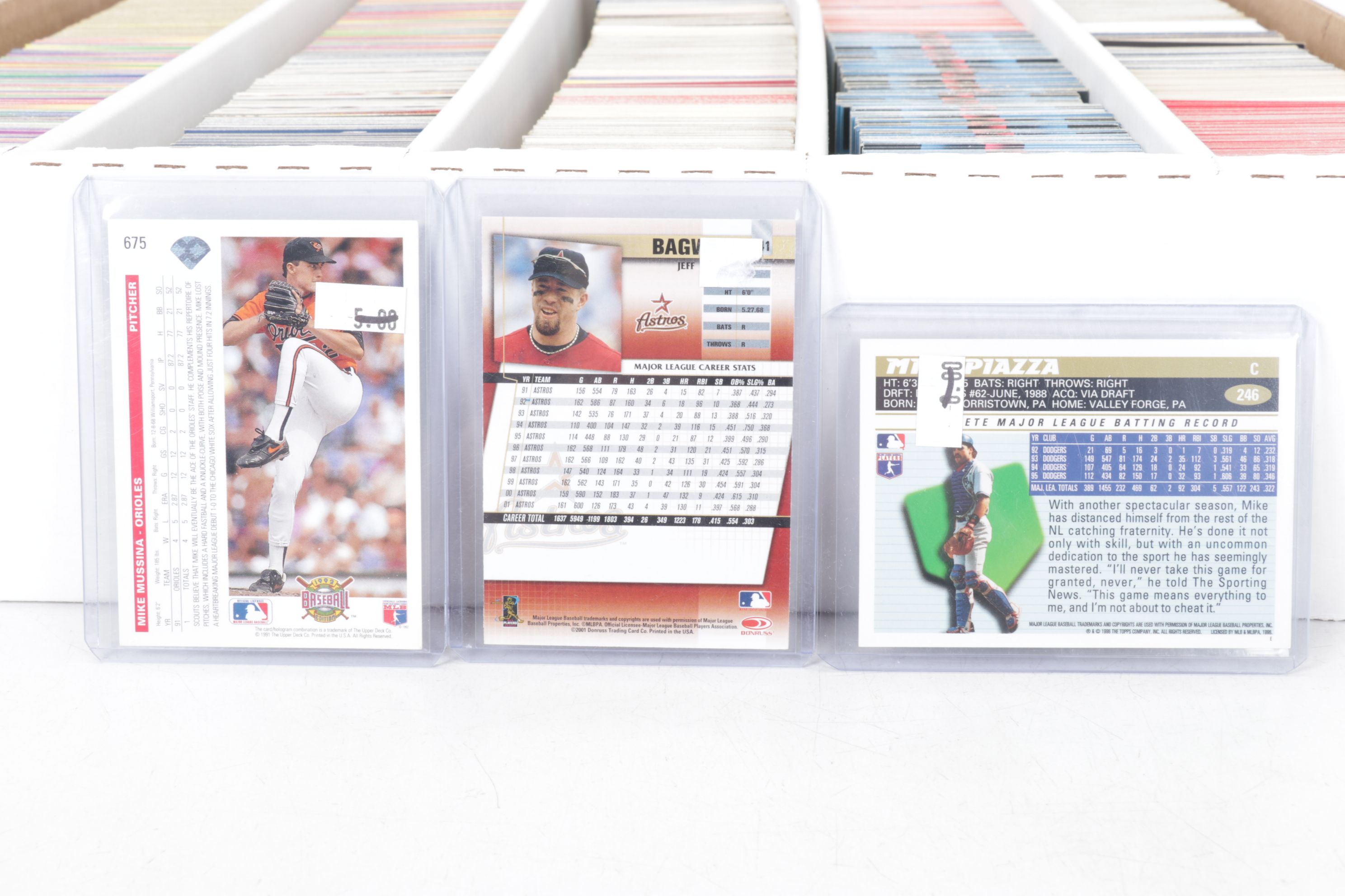 Ryne Sandberg, Reggie Jackson & Other Baseball Trading Cards