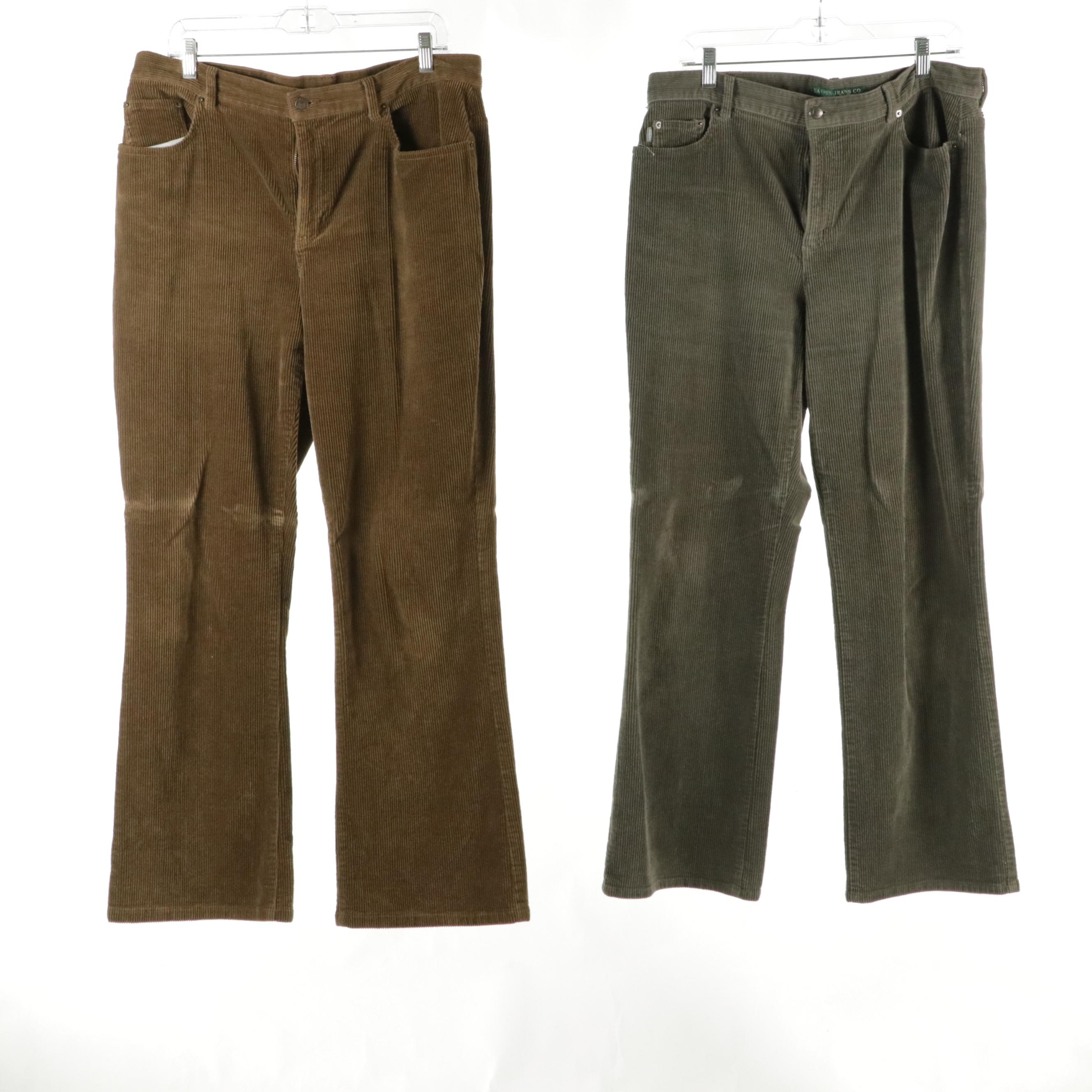 Lauren Ralph Lauren Corduroy Pants,  Black Jeans, Striped Knit Turtleneck, More