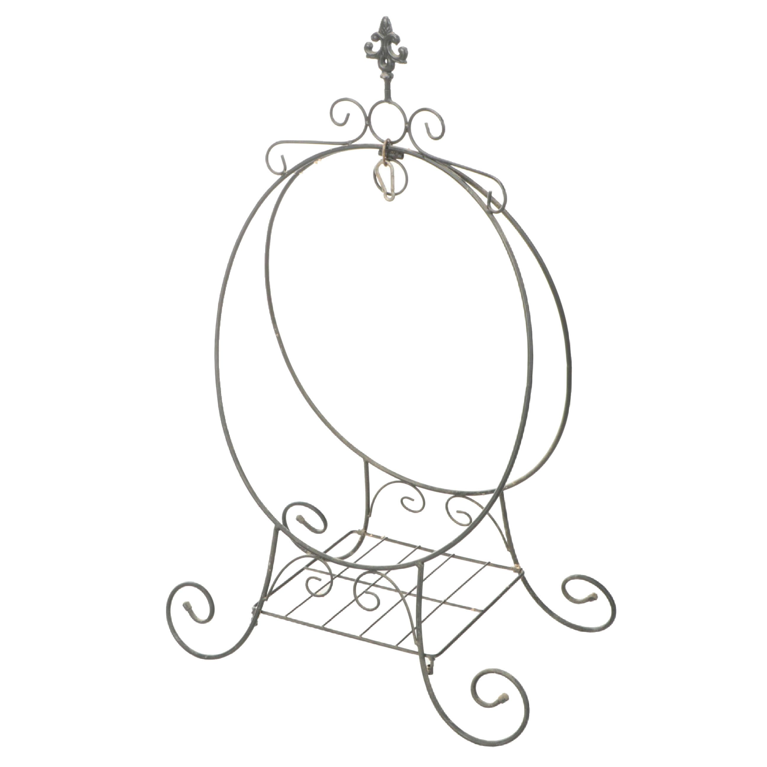 Victorian Style Wrought Metal Plant Stand