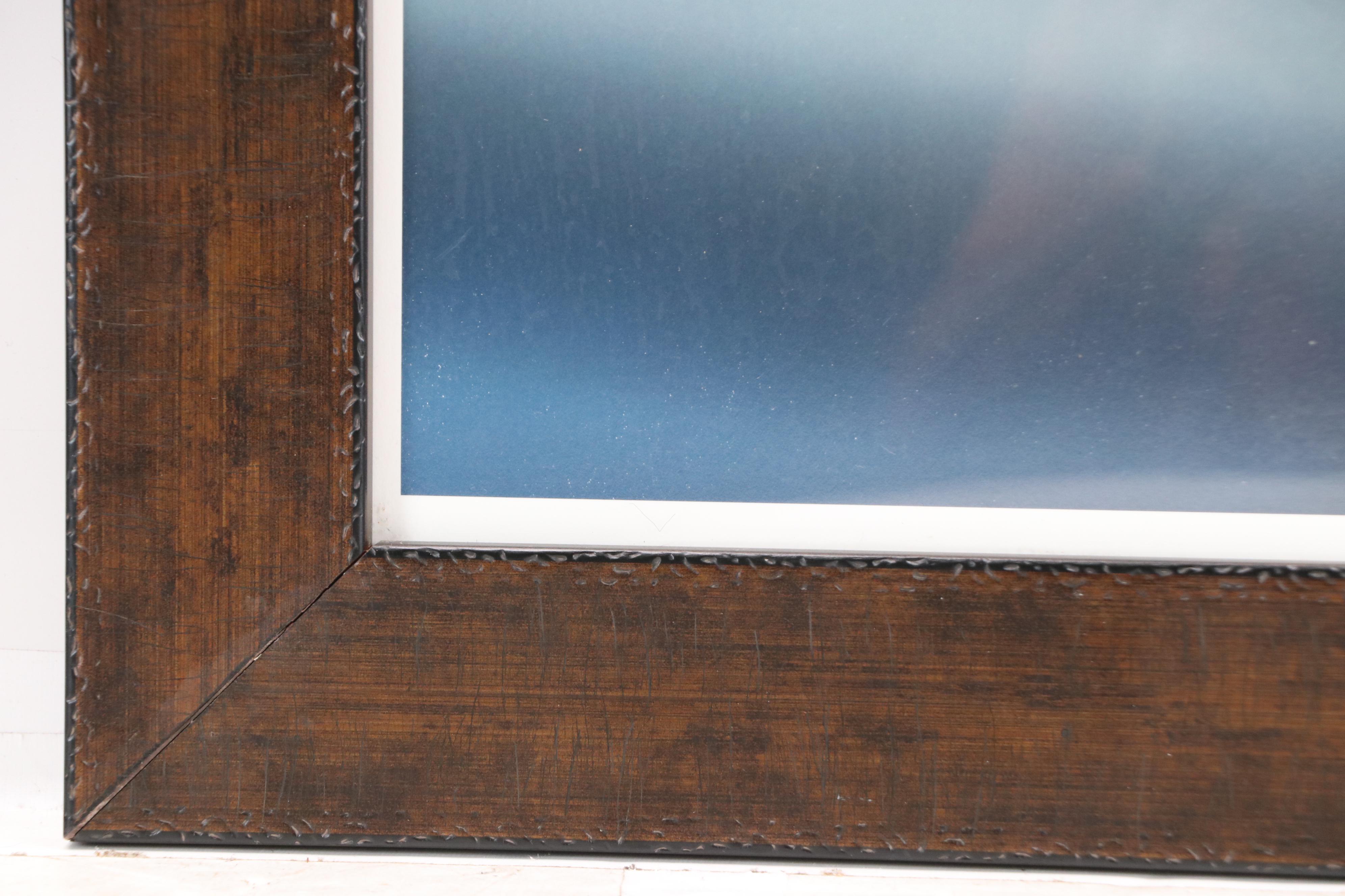 Photographic Giclées of Figs and a Chili Pepper in Engraved Wood Frames