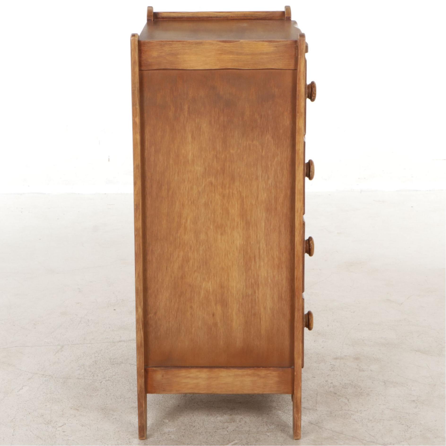 Coronado Southwestern Style Paint Decorated Chest of Drawers