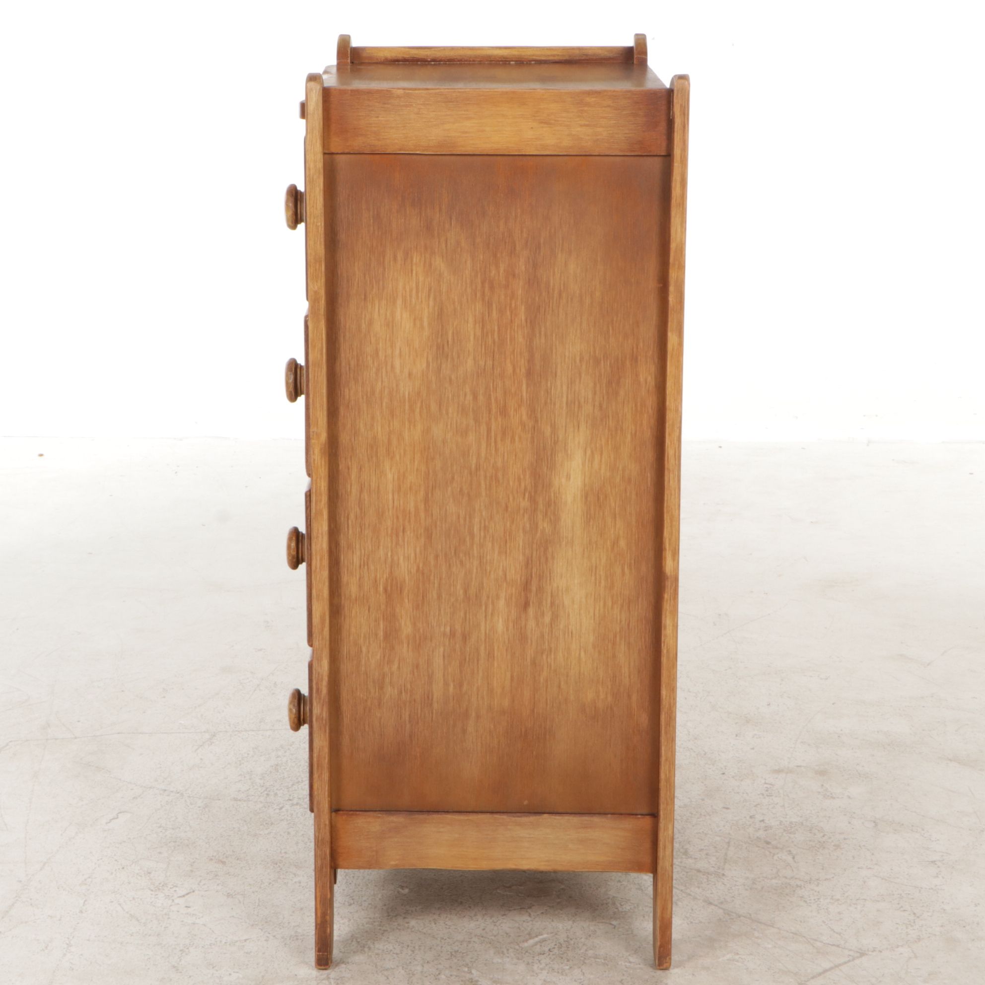 Coronado Southwestern Style Paint Decorated Chest of Drawers