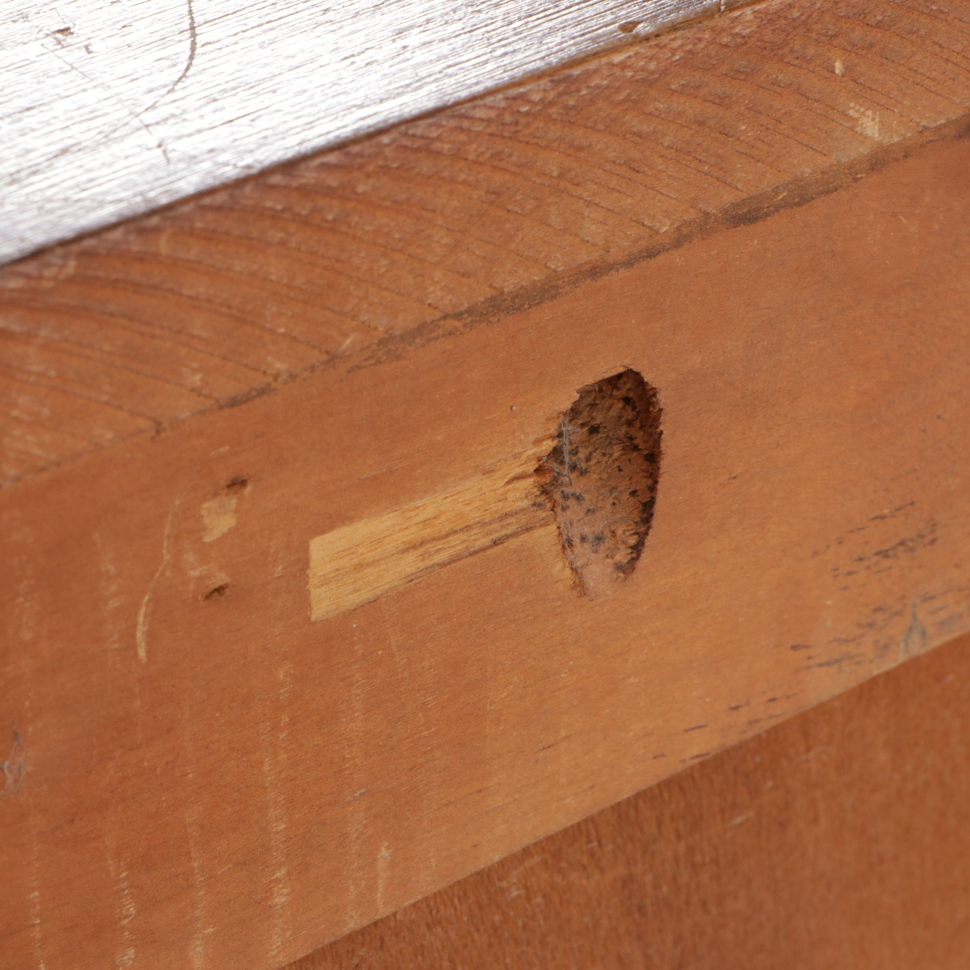 Coronado Southwestern Style Paint Decorated Chest of Drawers