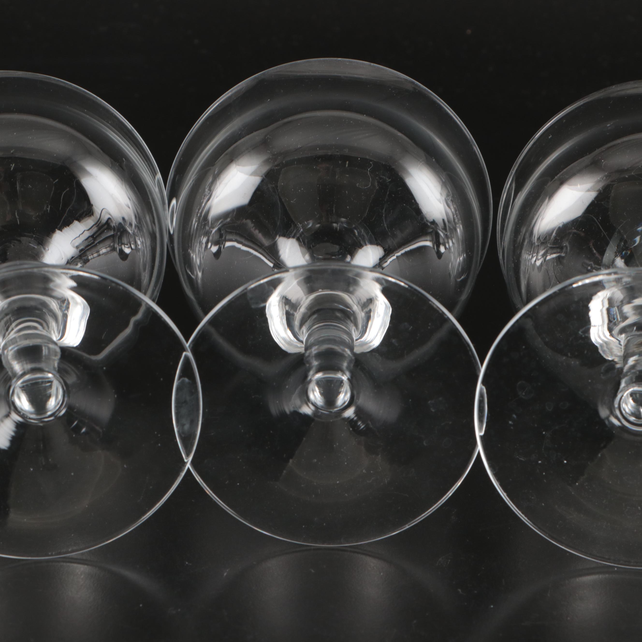 Glass Champagne Coupes