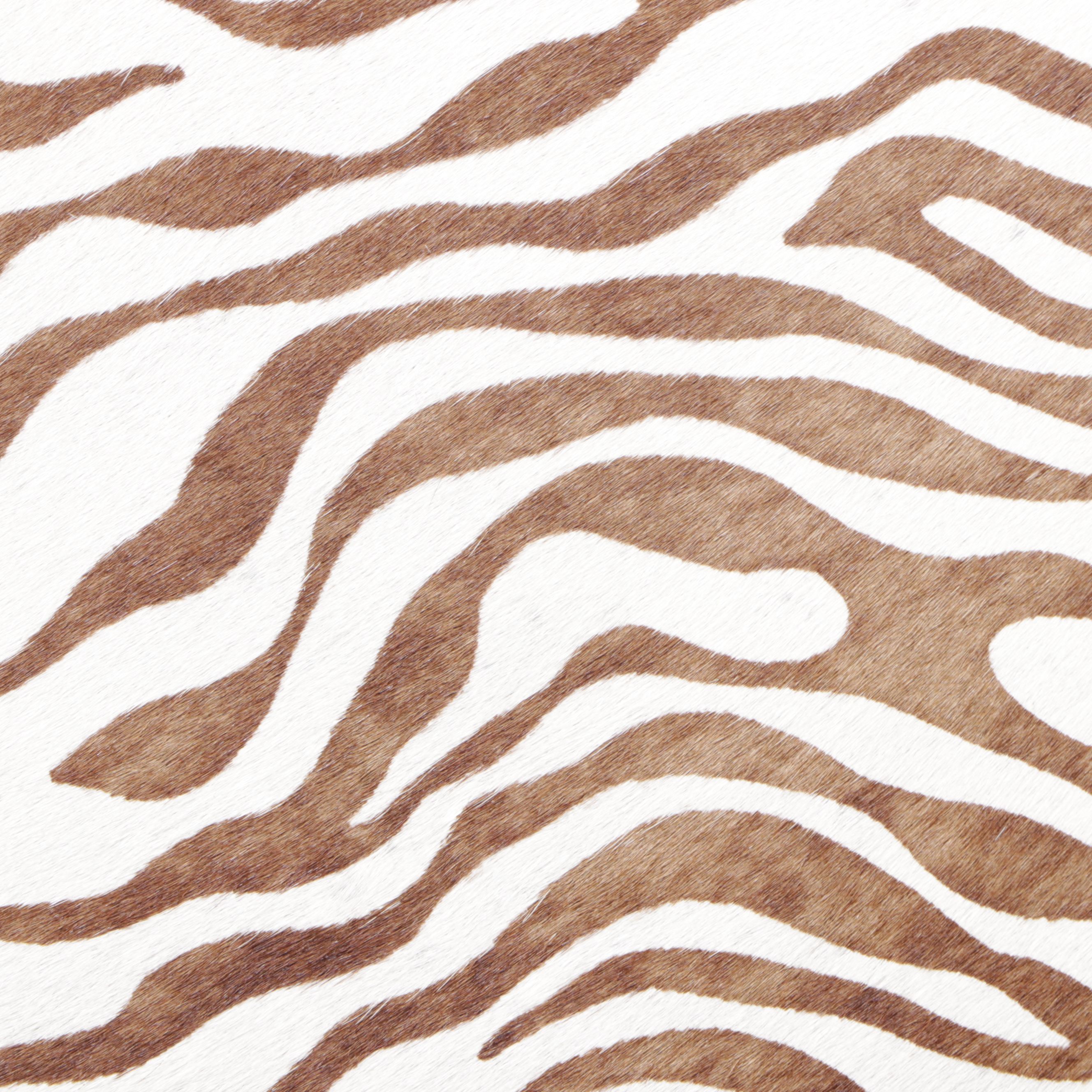 Sheraton Style Armchair with Faux Zebra Upholstery