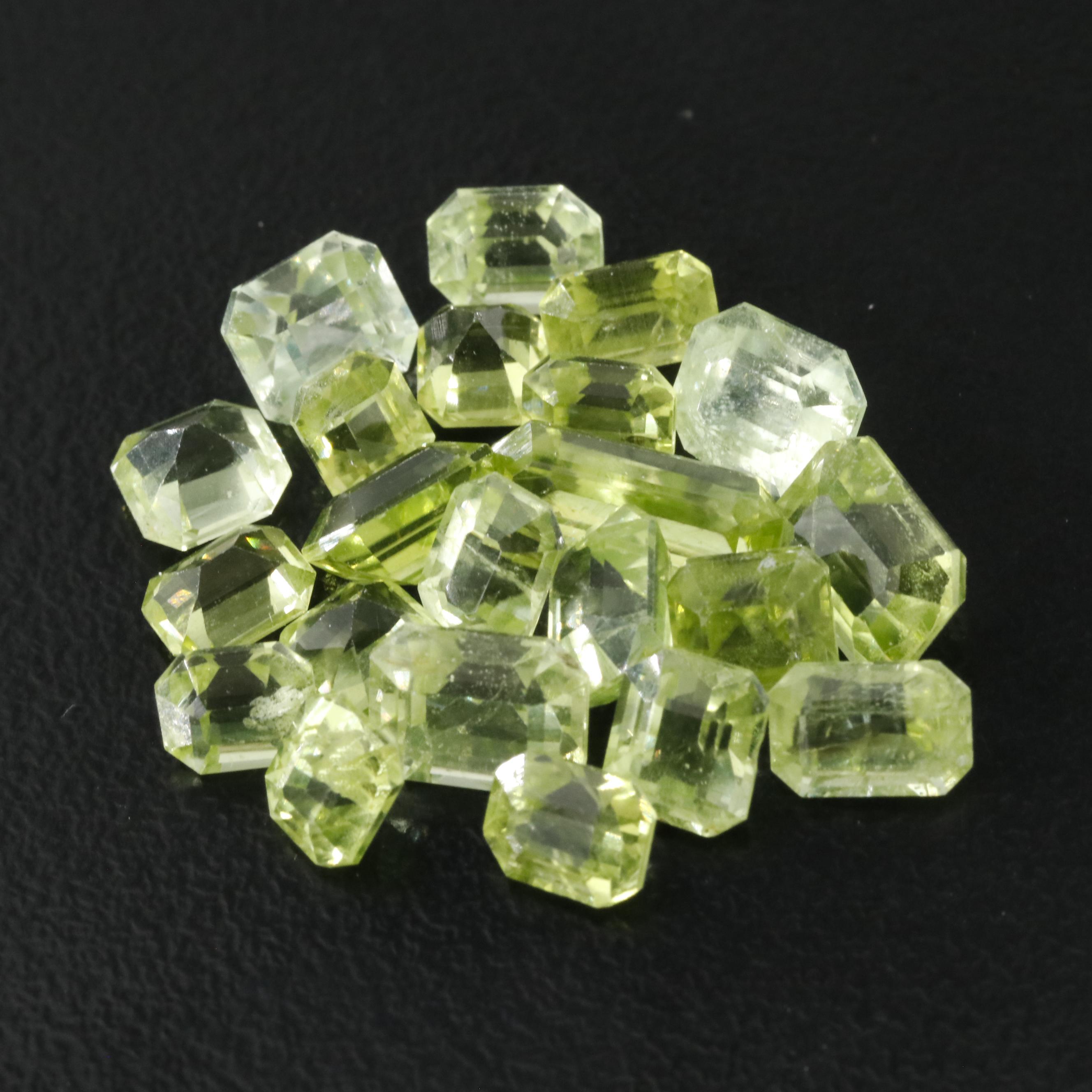 Loose 16.75 CTW Peridots