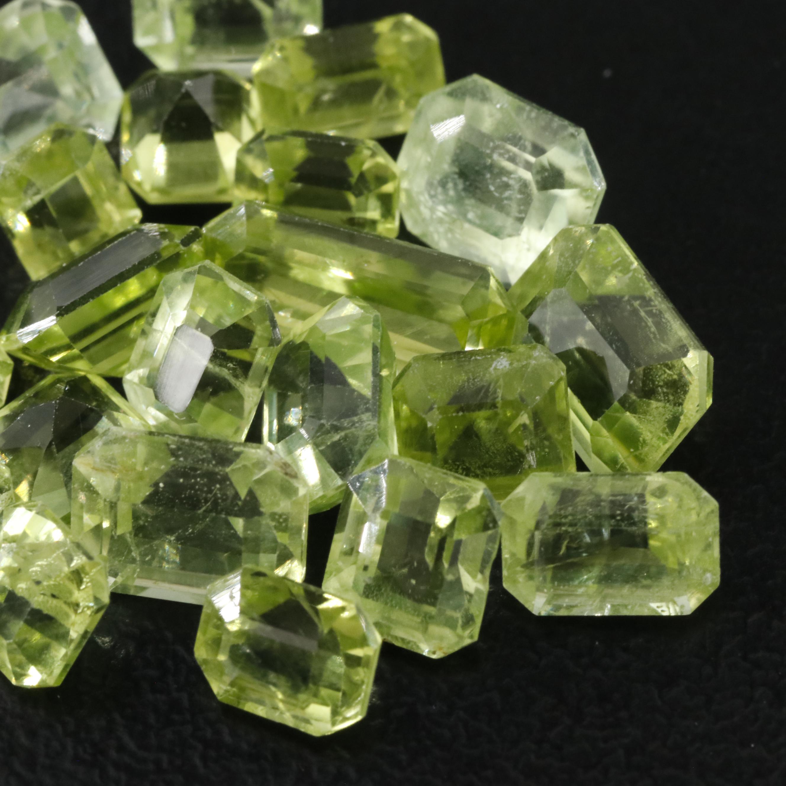 Loose 16.75 CTW Peridots