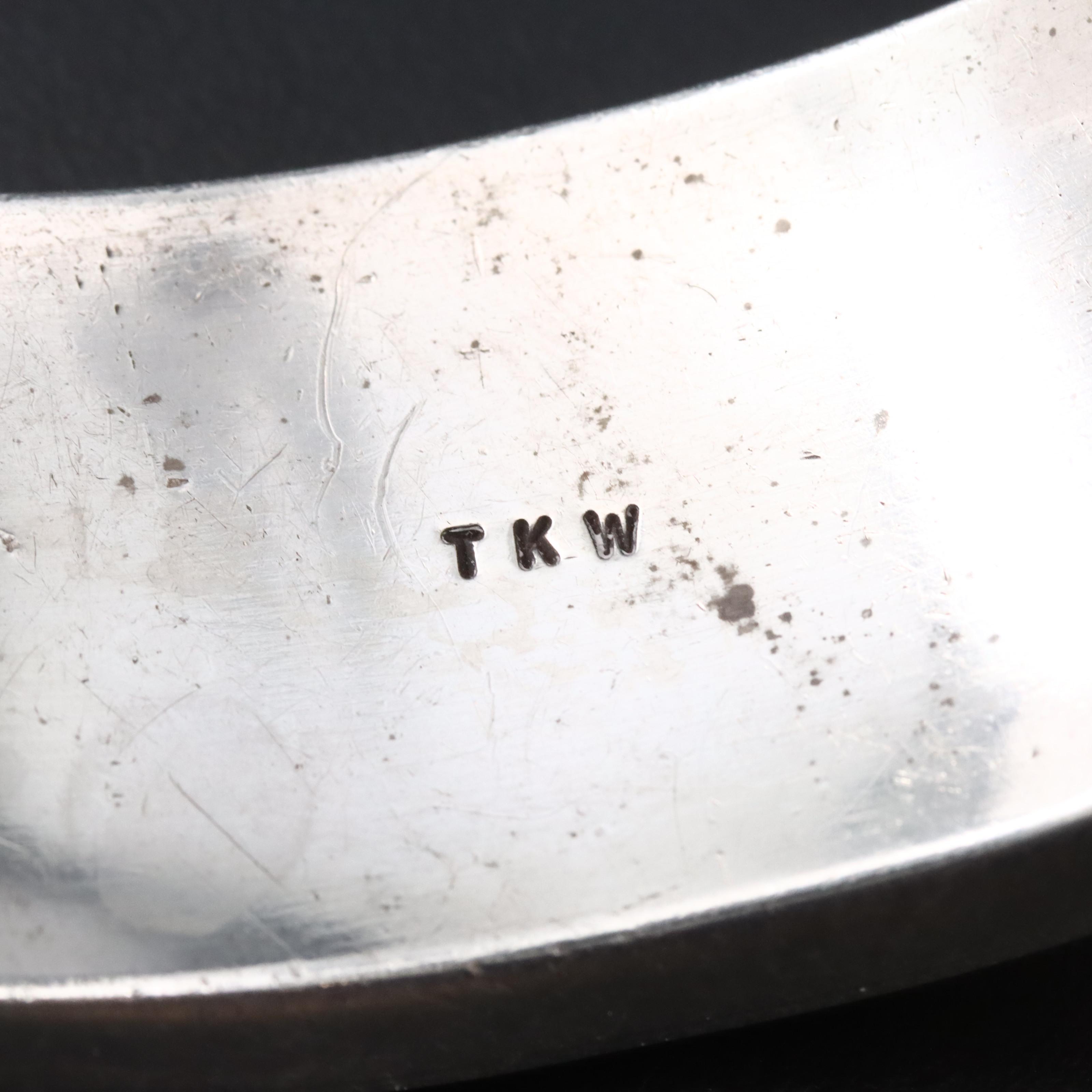 Southwestern Tommie K. Wanika Sterling Turquoise Cuff Bracelet