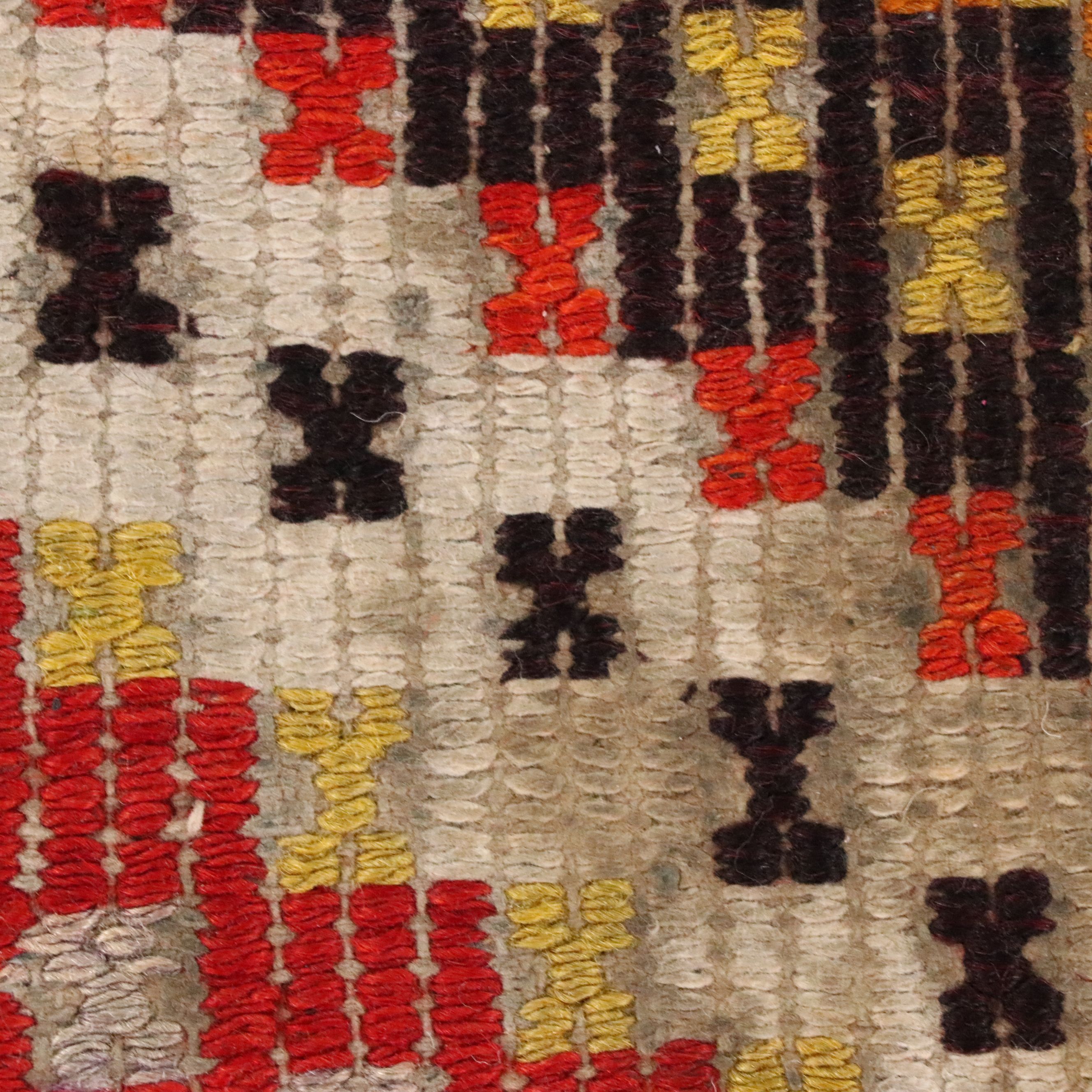 2'10 x 5'6 Handwoven Turkish Mut Cicim Accent Rug