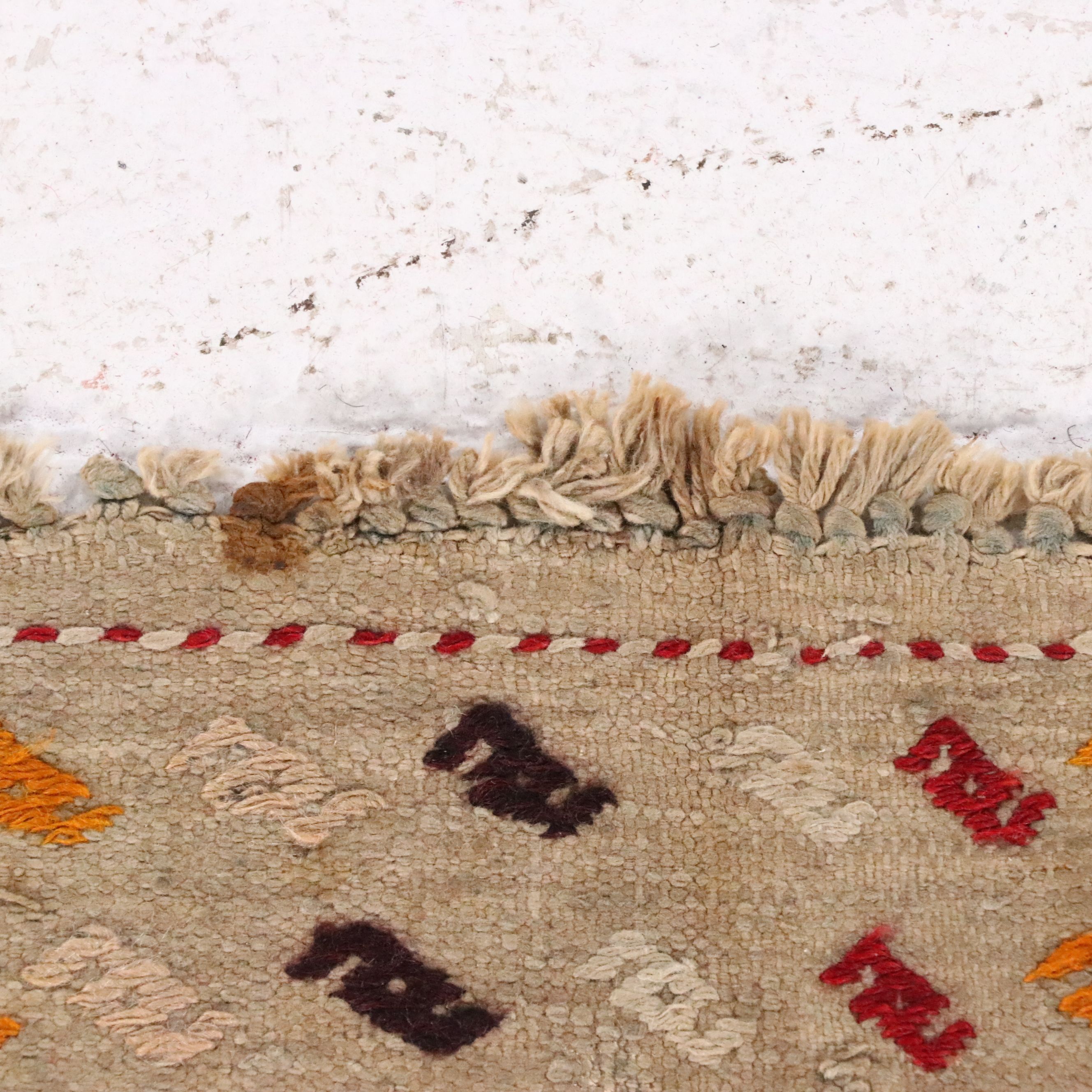 2'10 x 5'6 Handwoven Turkish Mut Cicim Accent Rug