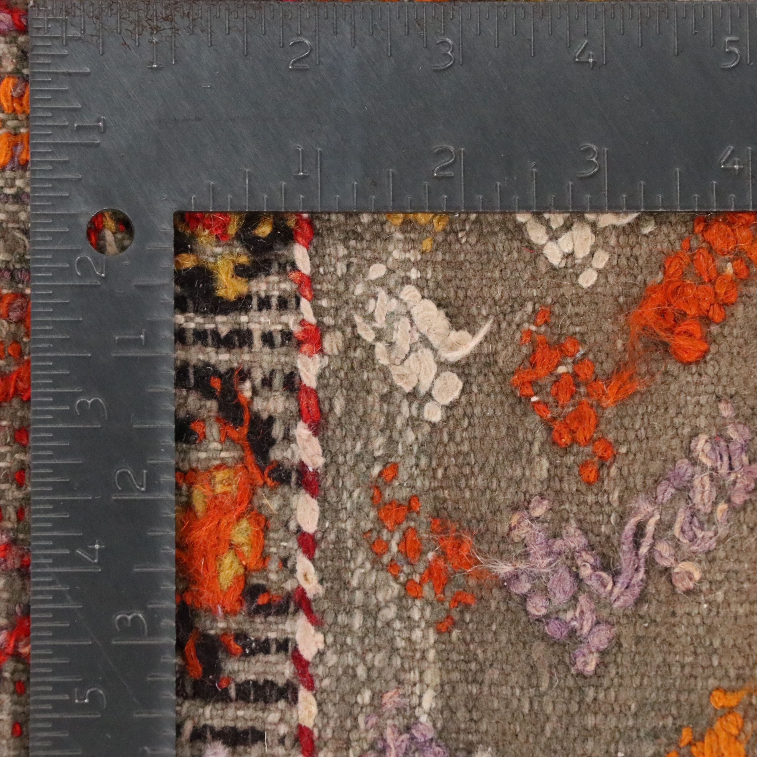 2'10 x 5'6 Handwoven Turkish Mut Cicim Accent Rug