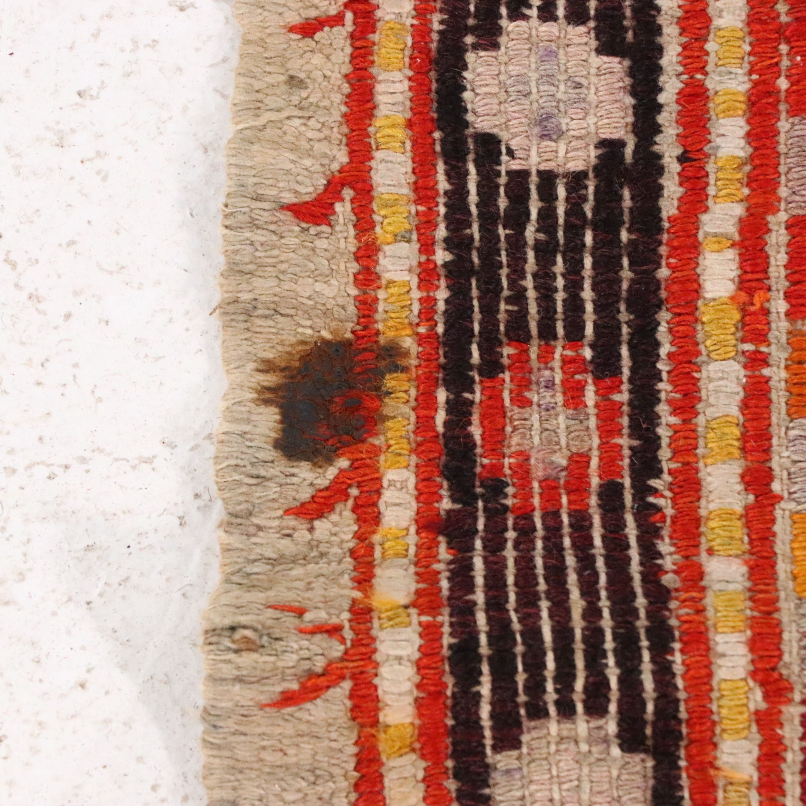 2'10 x 5'6 Handwoven Turkish Mut Cicim Accent Rug