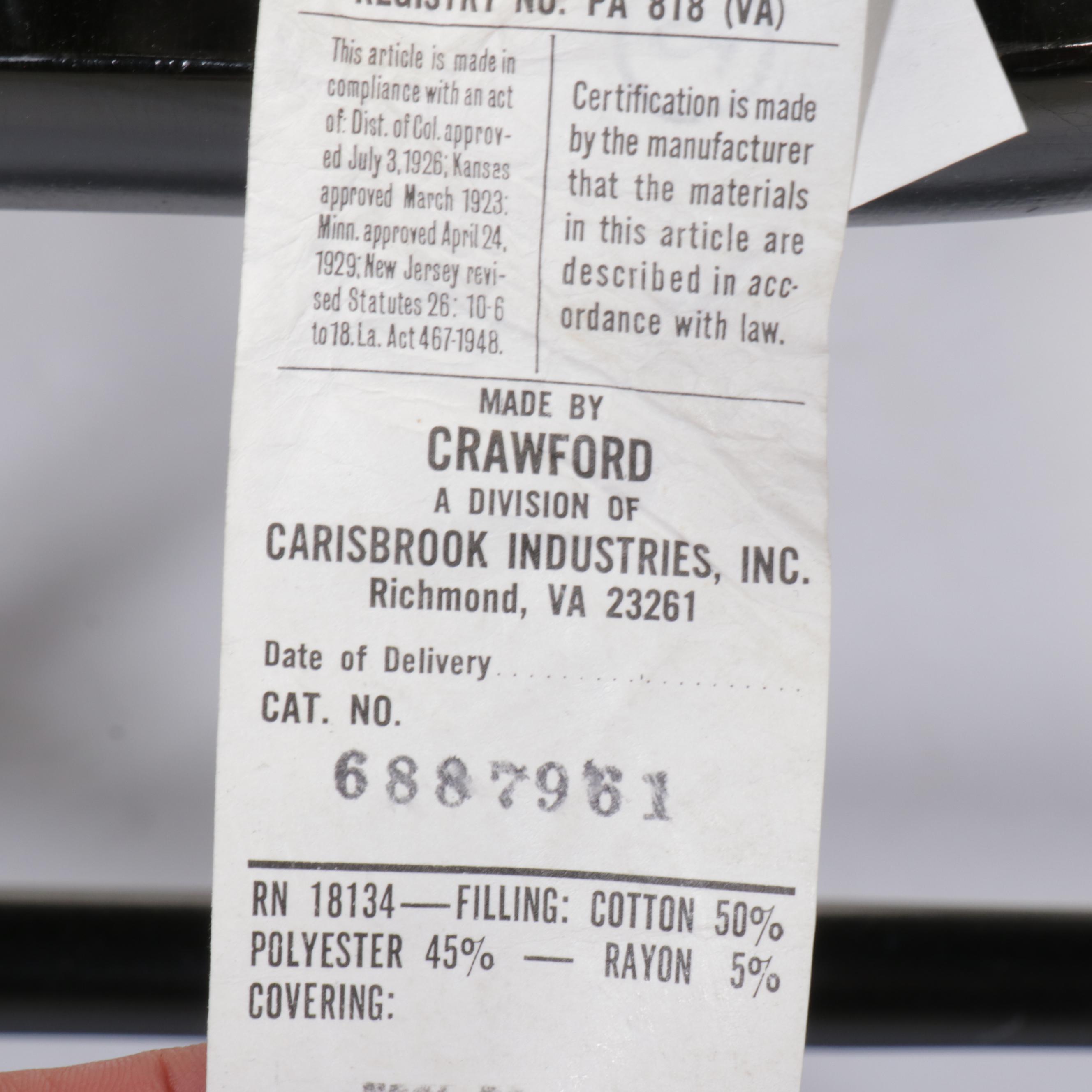 Nichols & Stone Co. Ebonized Wood Windsor Rocking Chair