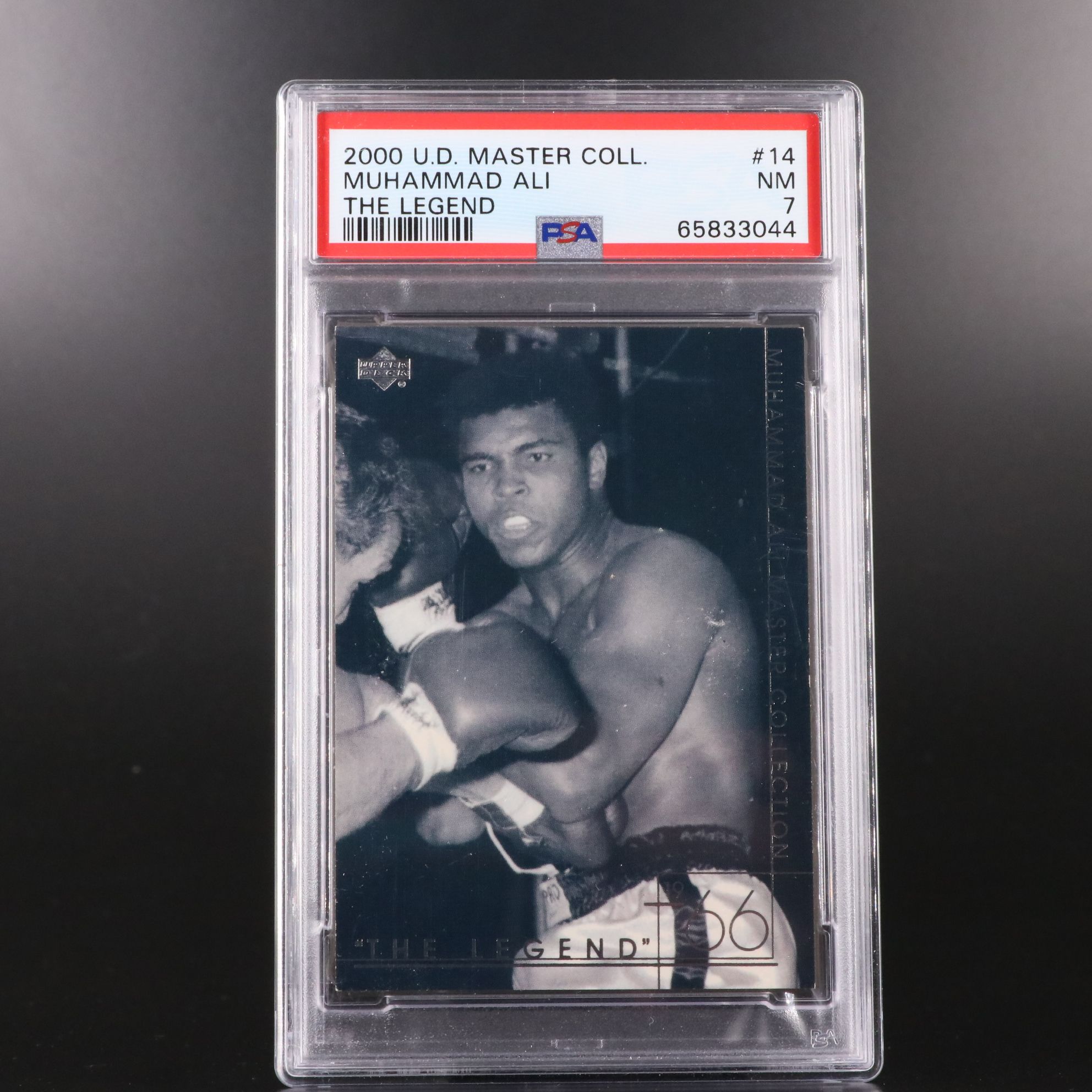 2000 Upper Deck Master Collection Muhammad Ali Boxing Cards Graded PSA 7