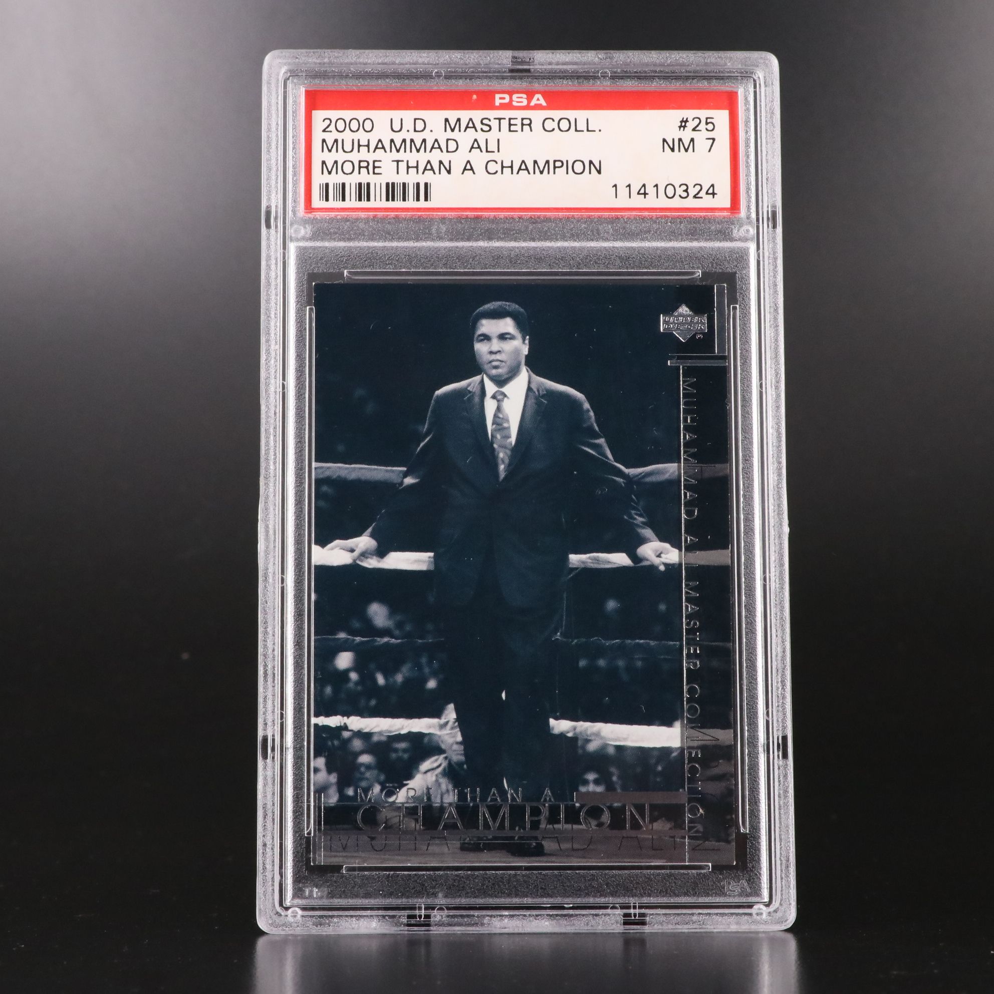 2000 Upper Deck Master Collection Muhammad Ali Boxing Cards Graded PSA 7