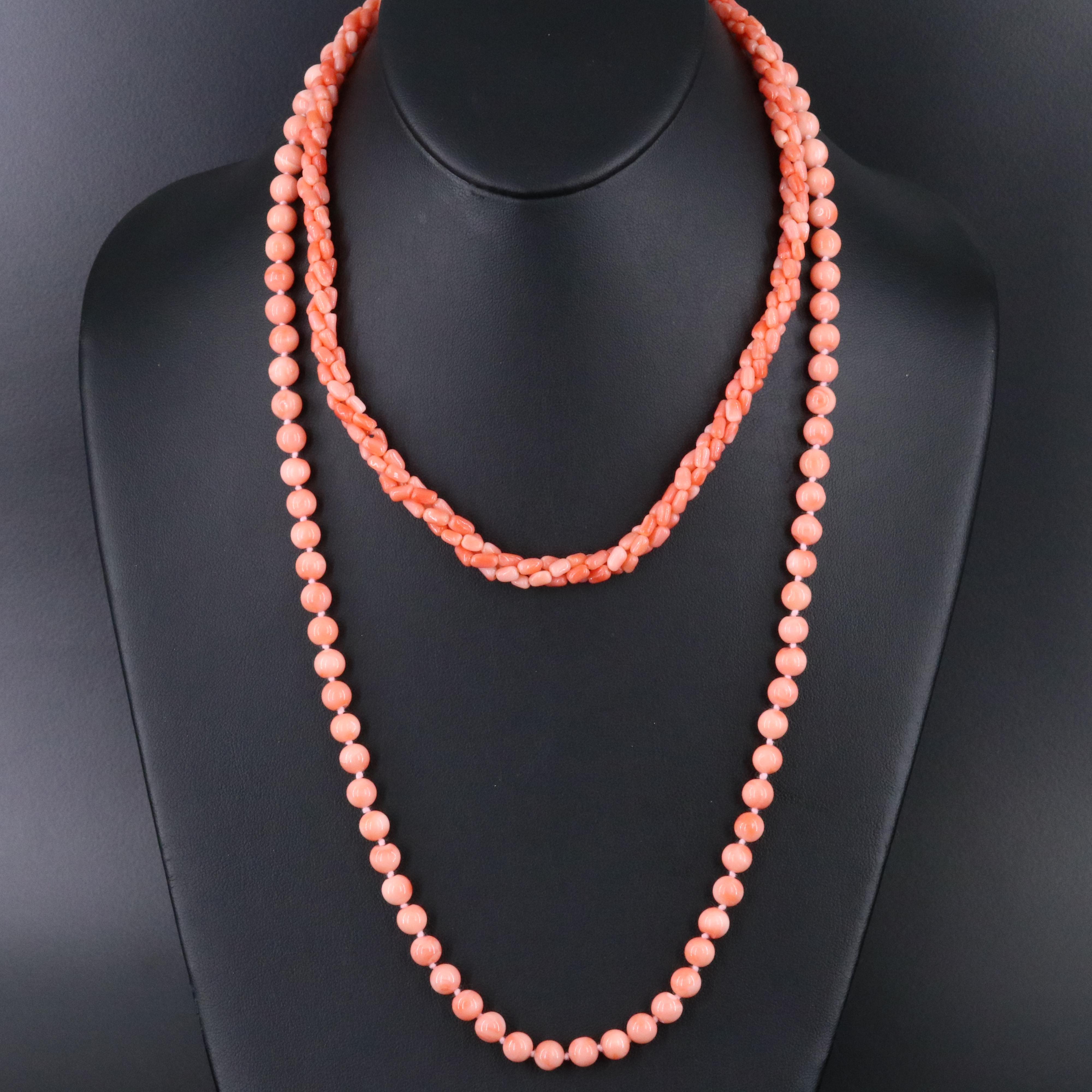 Coral Necklaces